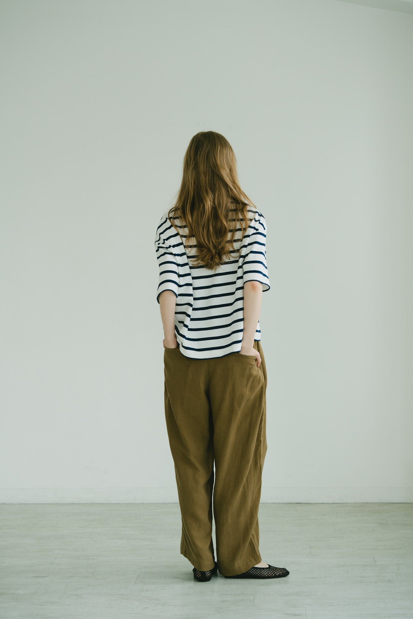 YARRA メンフィスボーダーロゴTEE YR-1621-252