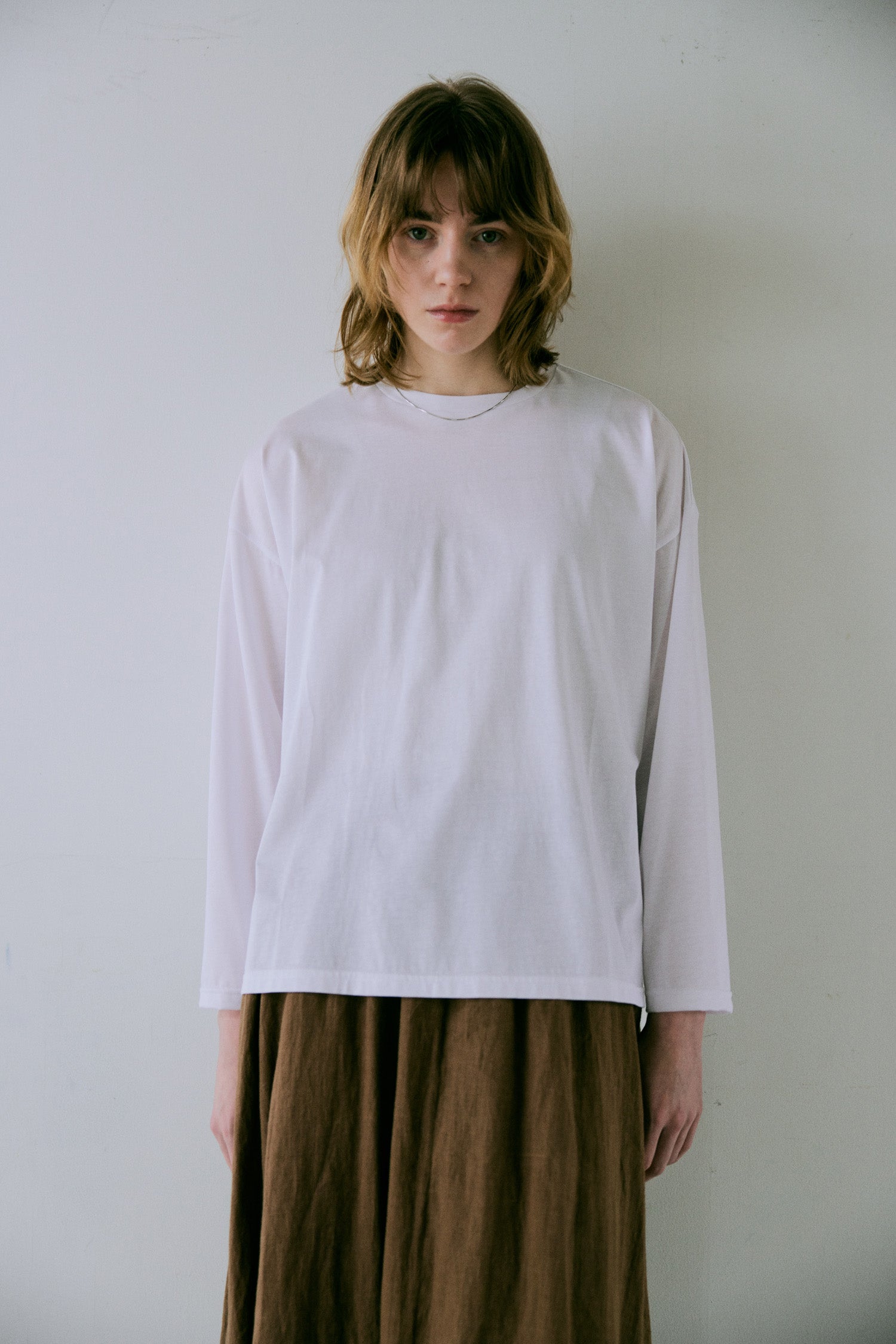 doux bleu コットンカット ドッキングプルオーバー DB-2541-009