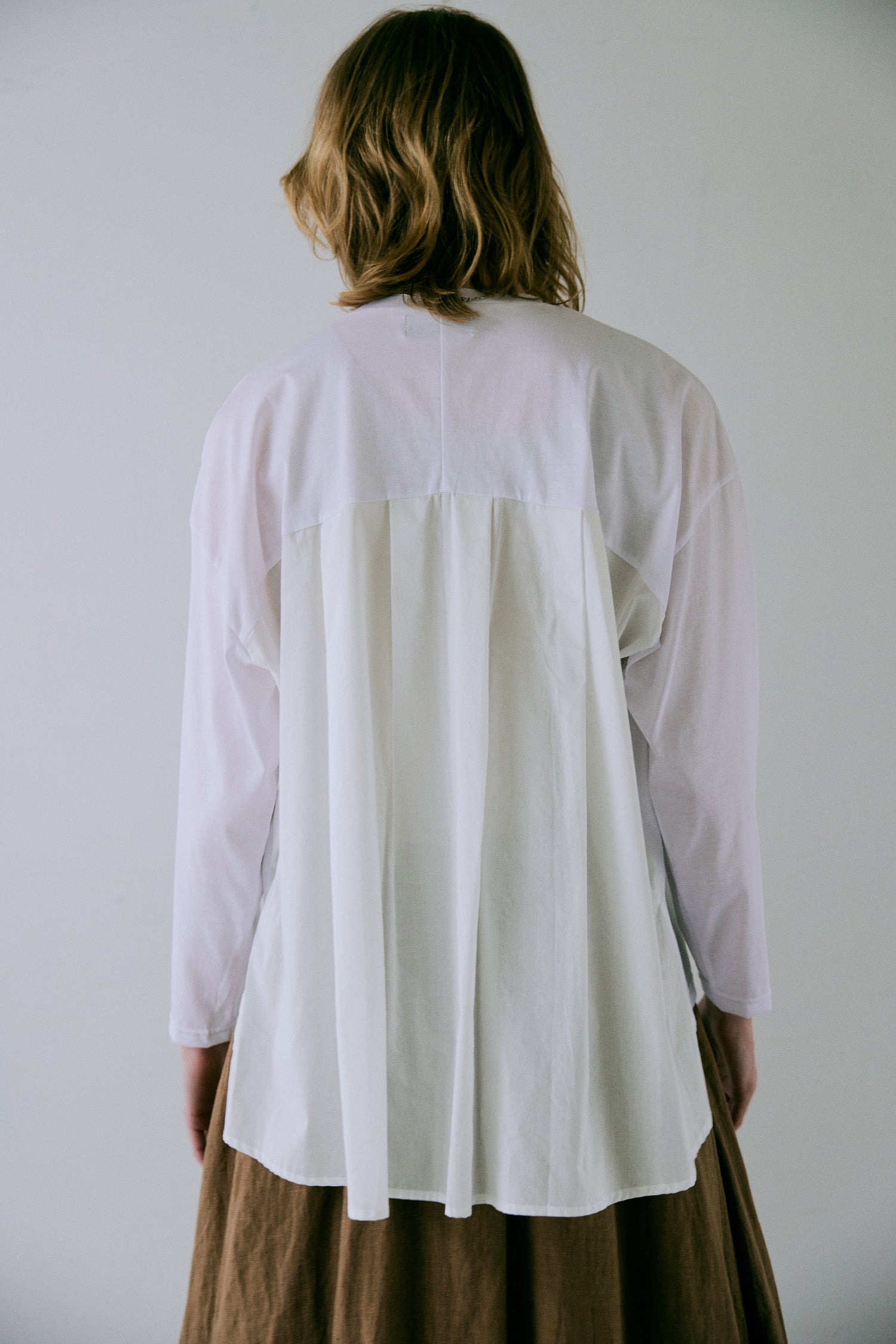 doux bleu コットンカット ドッキングプルオーバー DB-2541-009