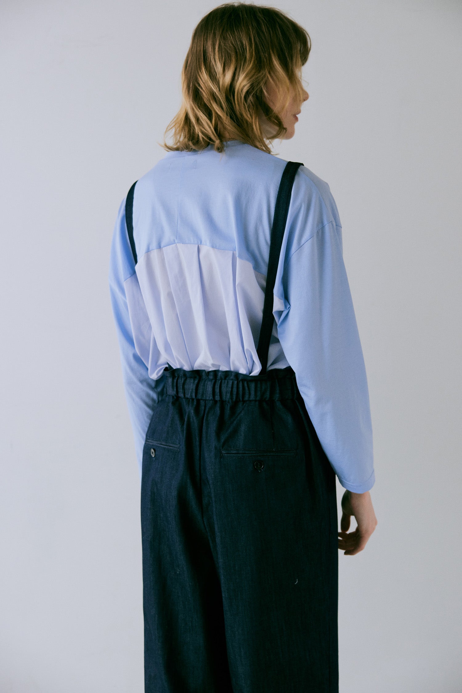 doux bleu コットンカット ドッキングプルオーバー DB-2541-009