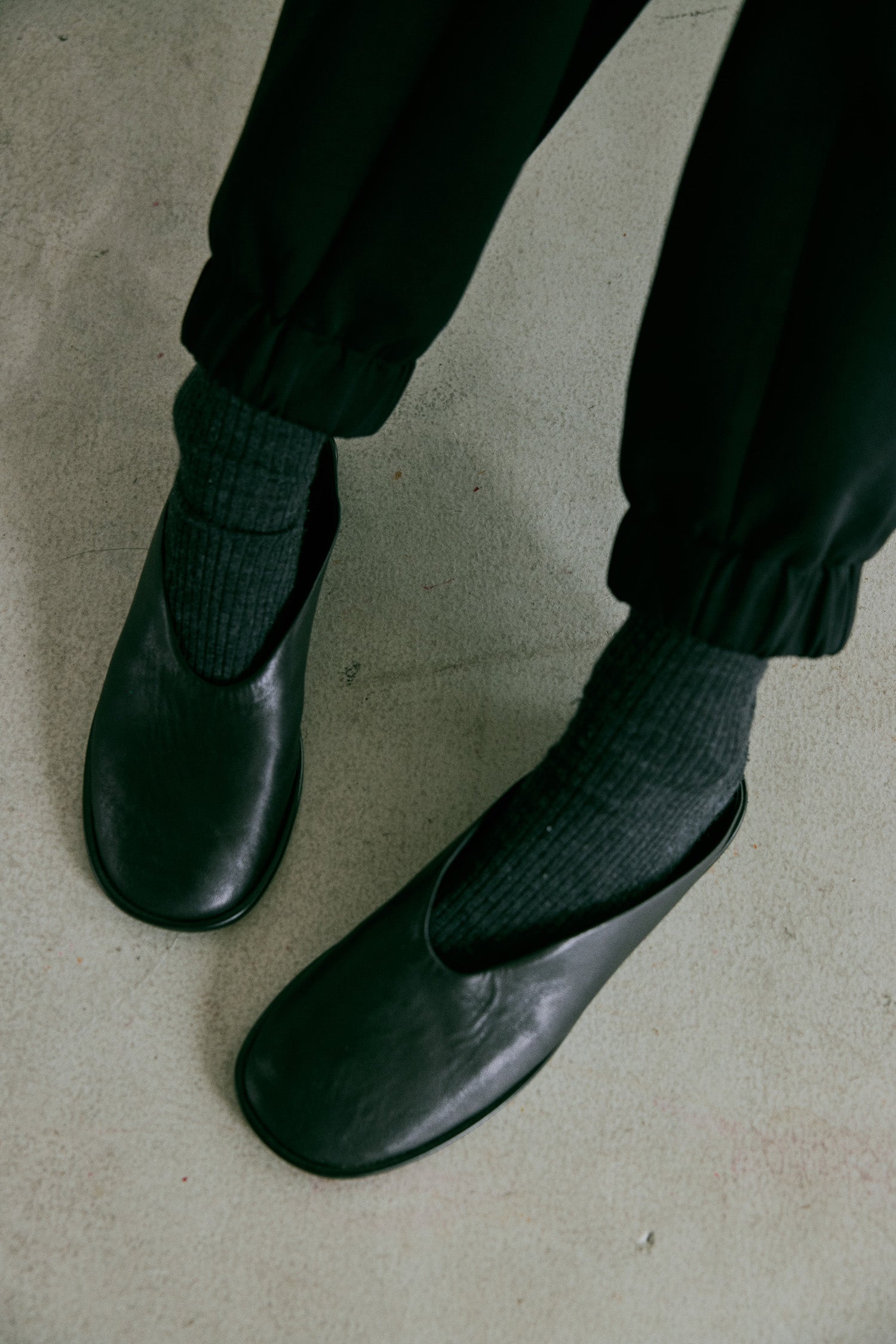 doux bleu タック ジョガーパンツ DB-2545-029