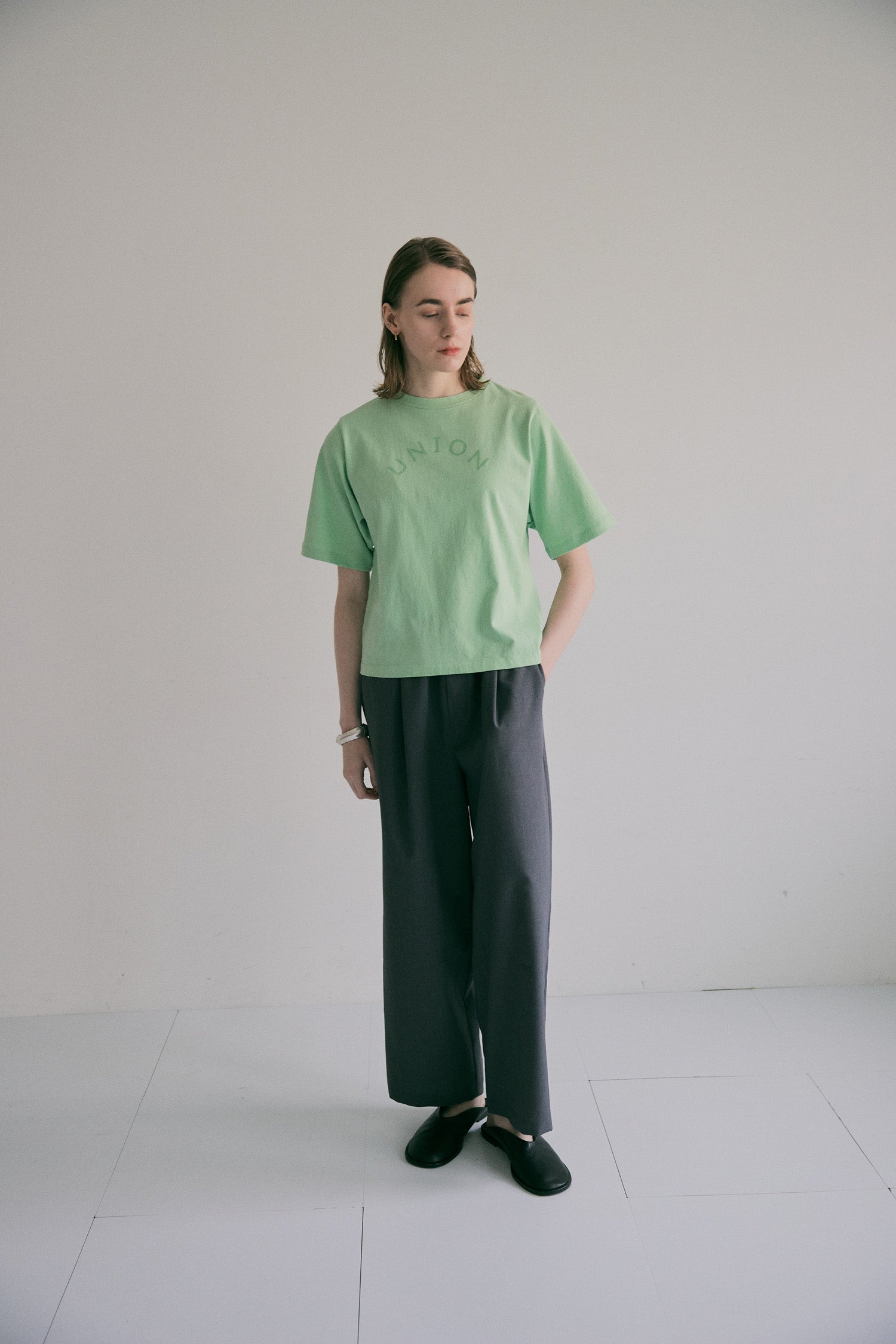 doux bleu union プリントTシャツ DB-2621-076