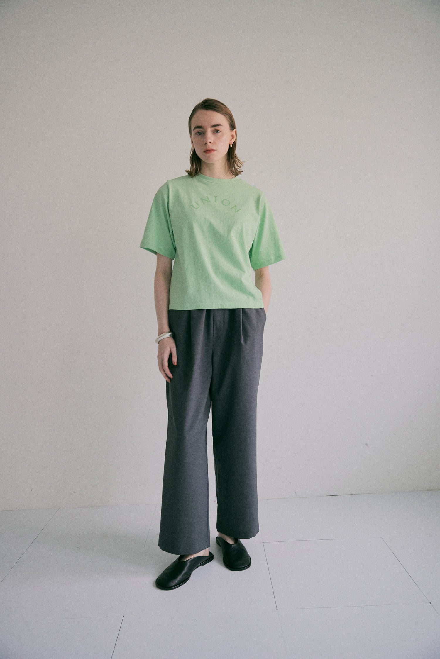 doux bleu ダブルウェストパンツ DB-2625-061