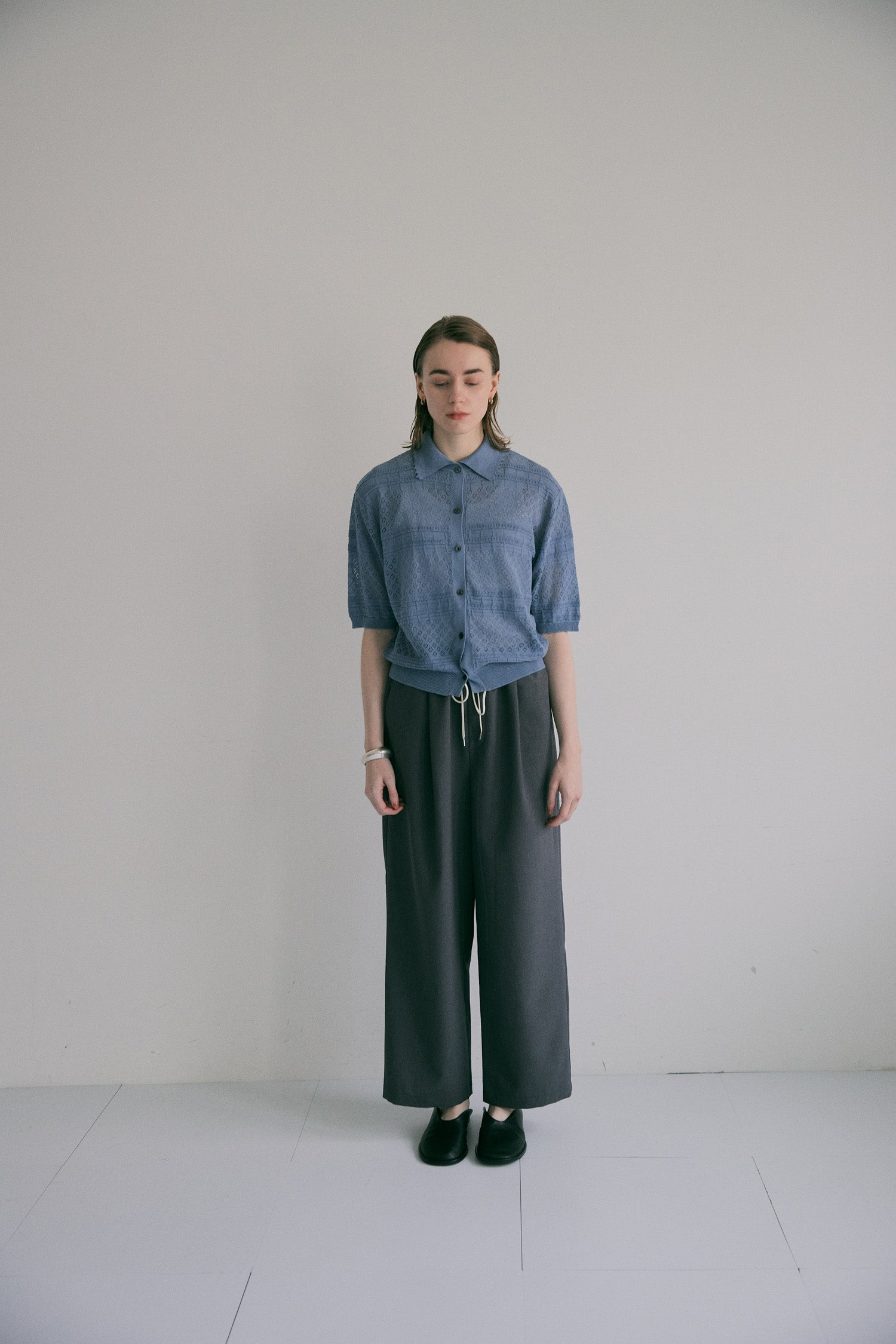 doux bleu ダブルウェストパンツ DB-2625-061