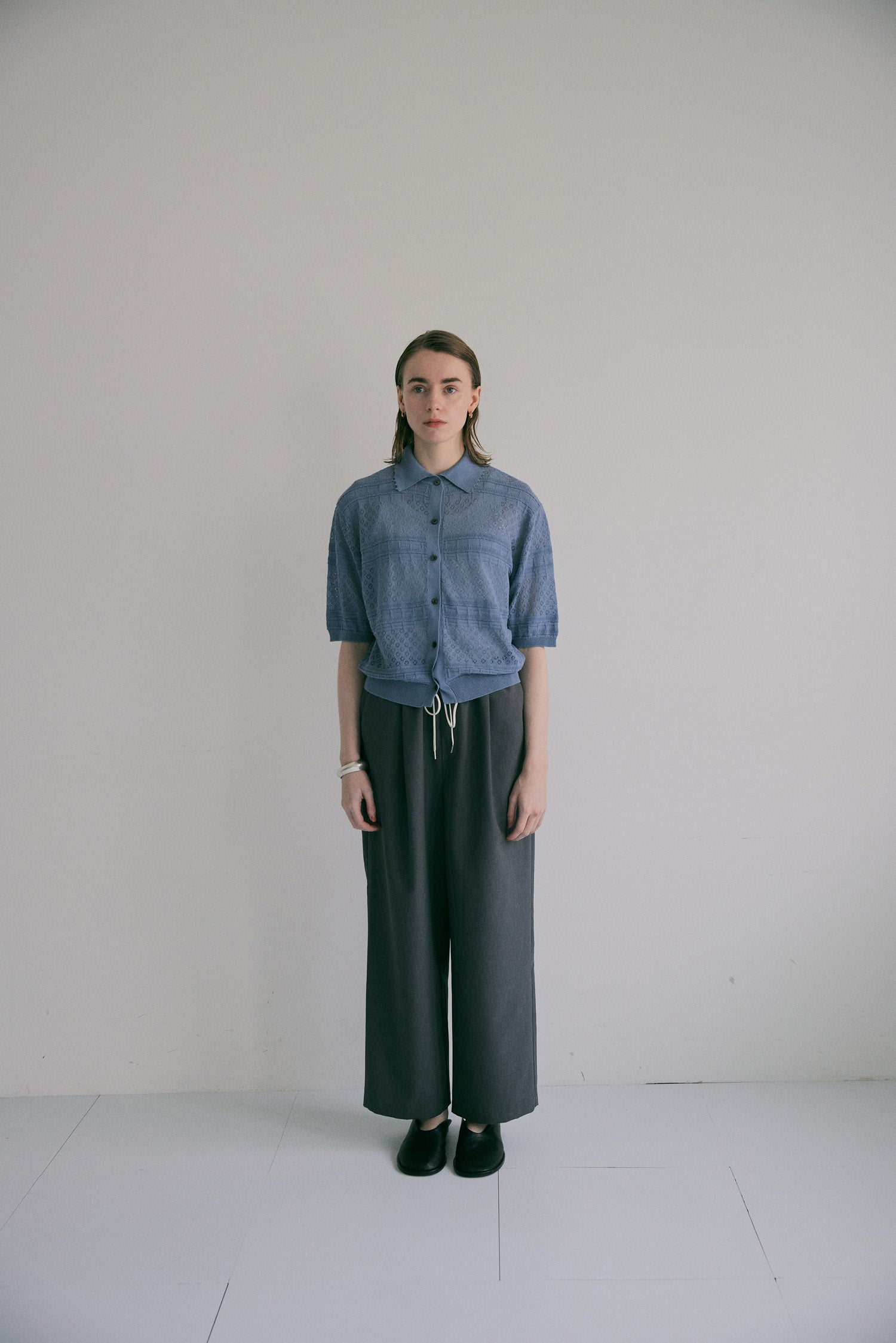 doux bleu ダブルウェストパンツ DB-2625-061