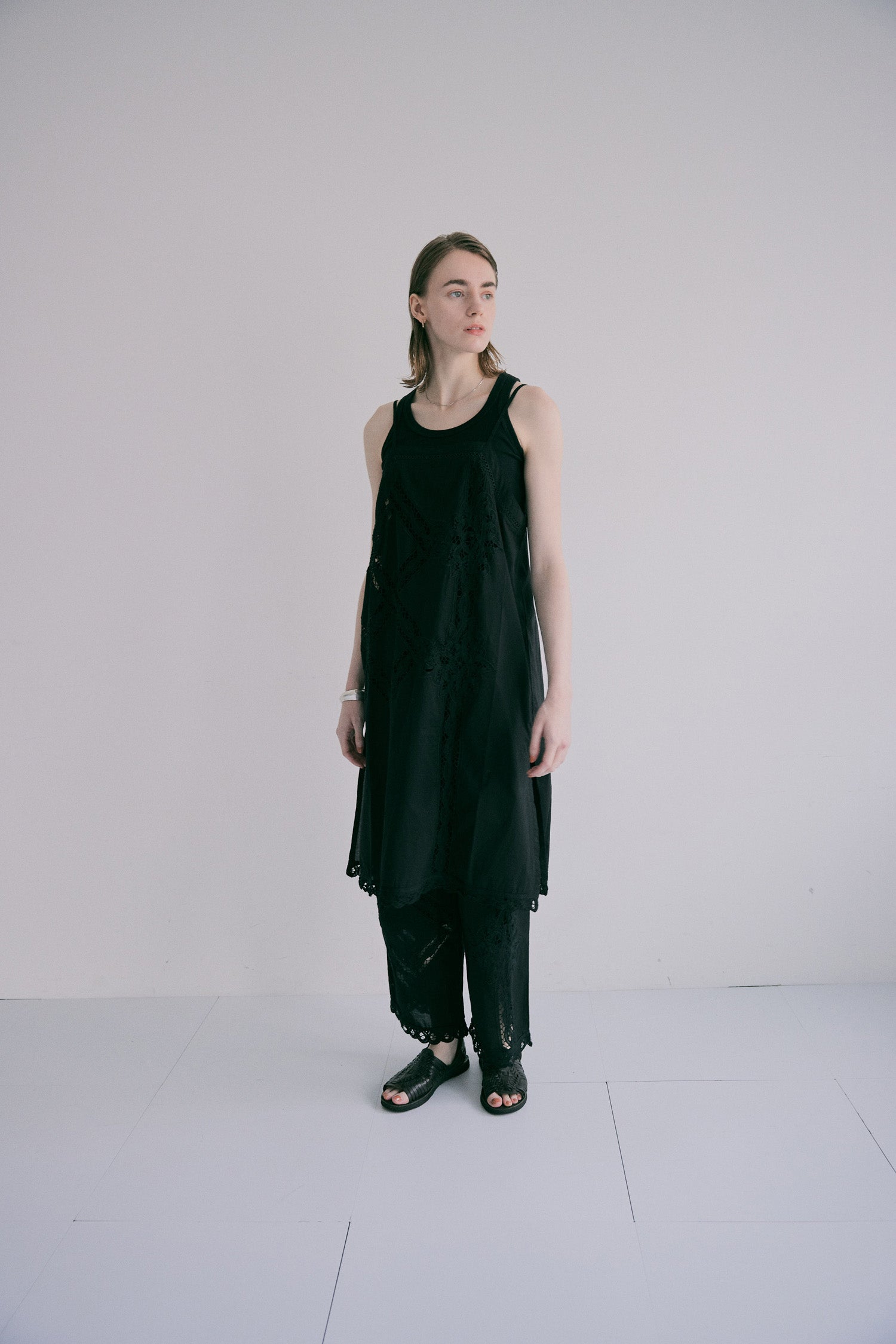 doux bleu バテンレースパンツ DB-2625-068