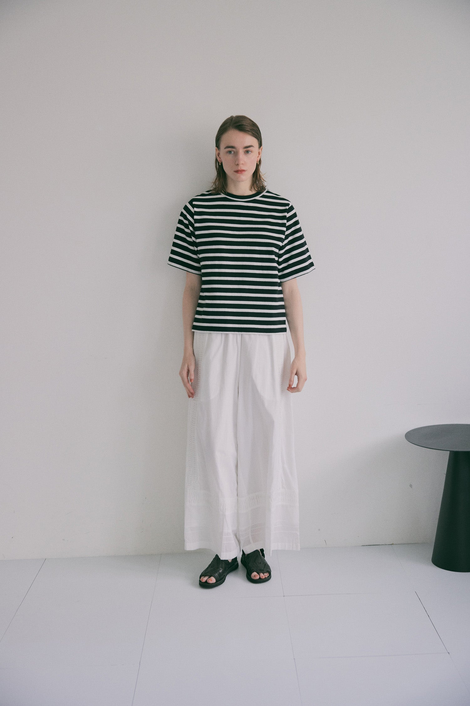 doux bleu アメリカンドライ ボーダーTシャツ DB-2621-084