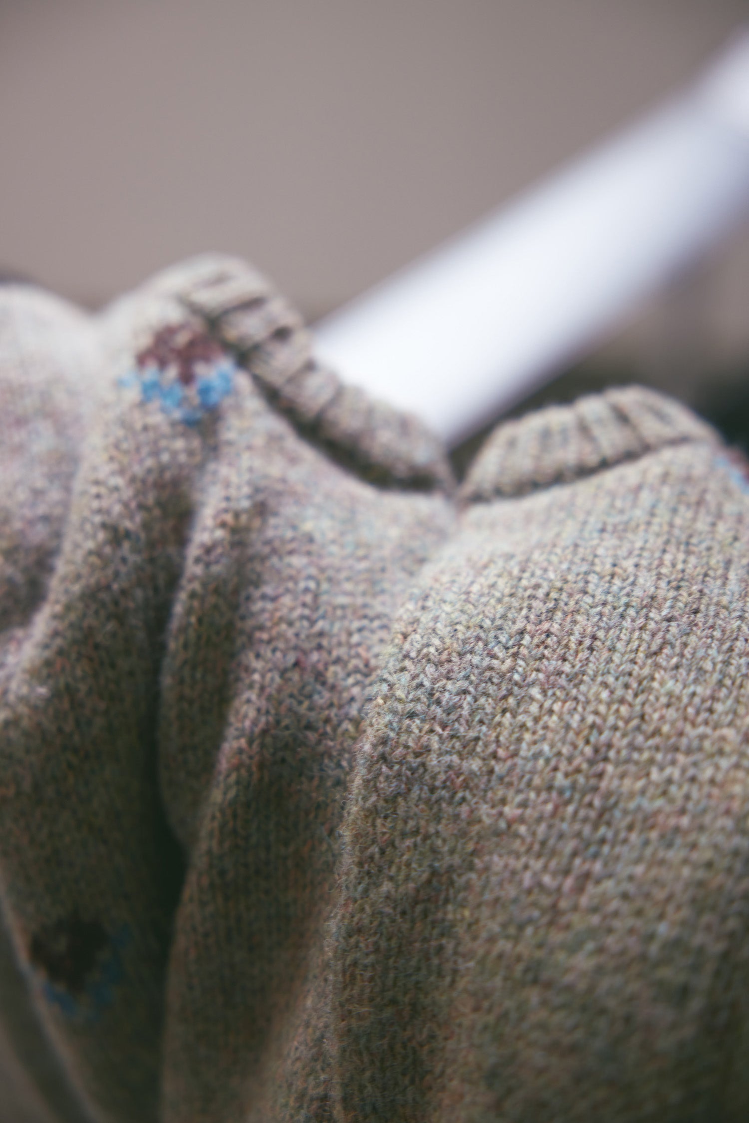 doux bleu フラワージャガードニットジャケット DB-2552-060