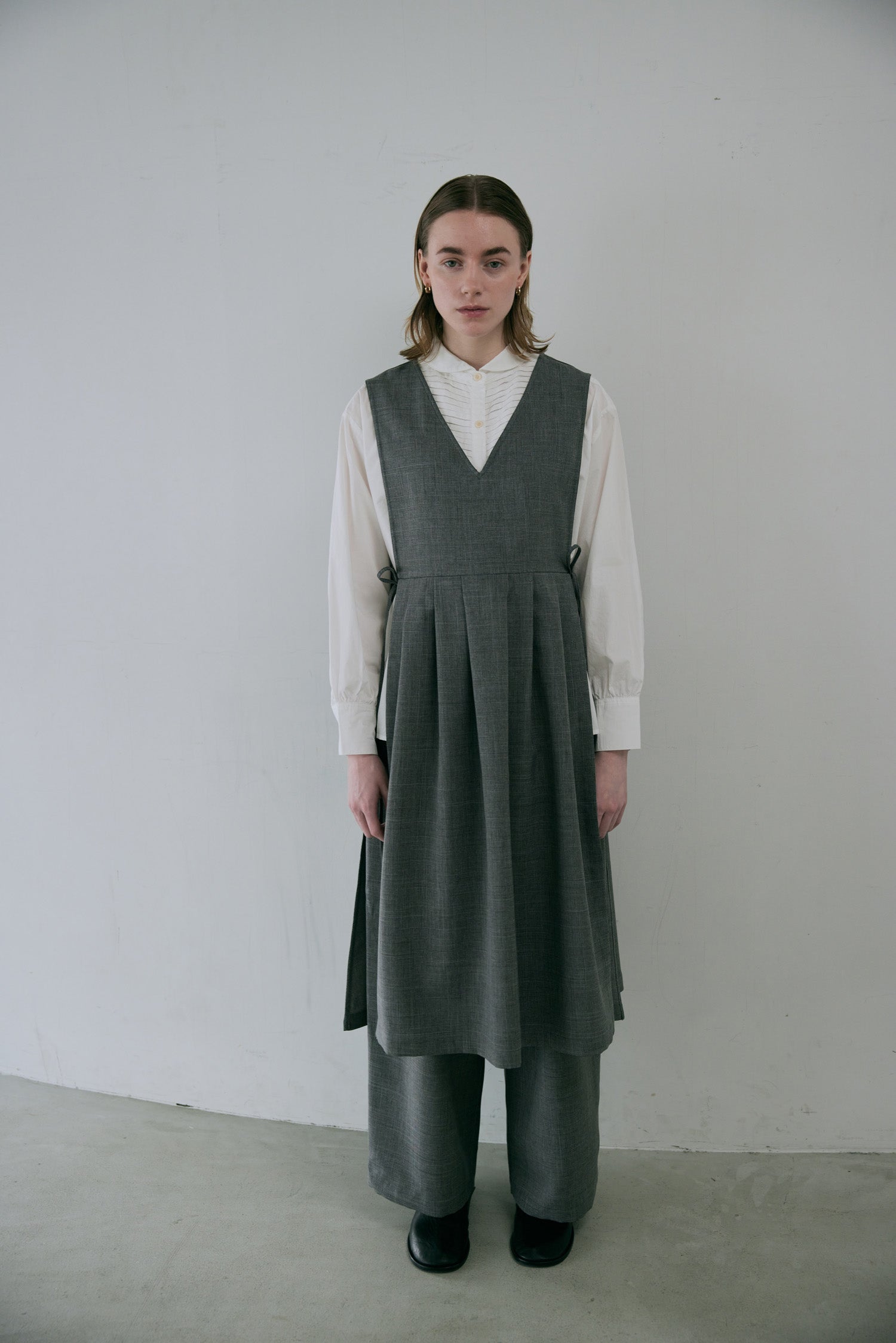 doux bleu ウーリーノ 2WAYベストワンピース DB-2554-052