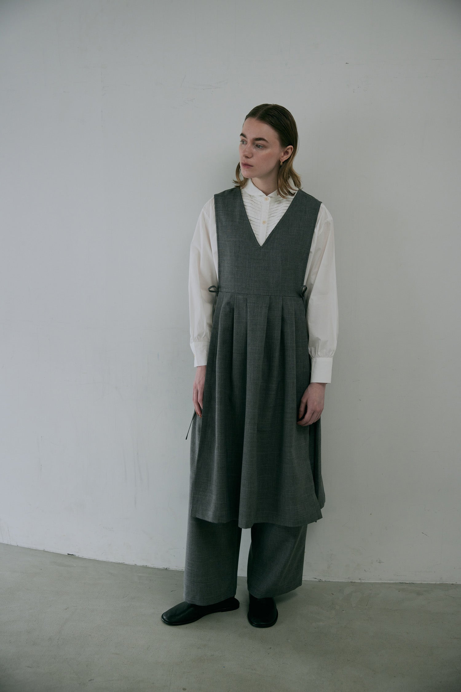 doux bleu ピンタック ブラウス DB-2553-049