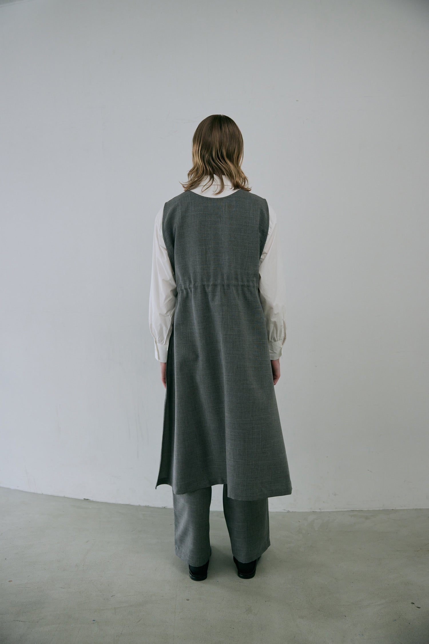 doux bleu ウーリーノ 2WAYベストワンピース DB-2554-052