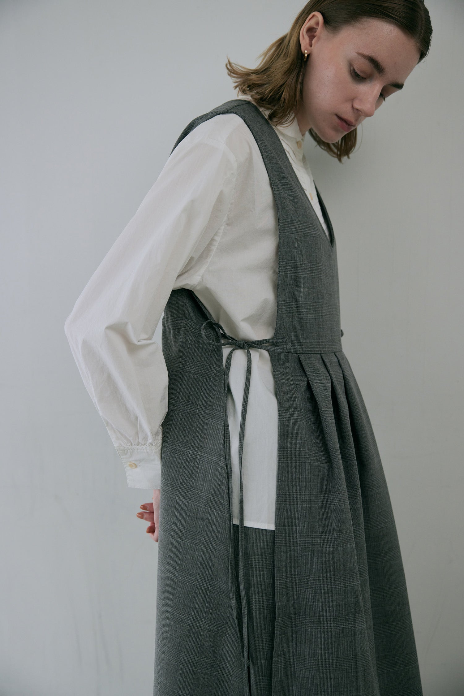 doux bleu ウーリーノ 2WAYベストワンピース DB-2554-052