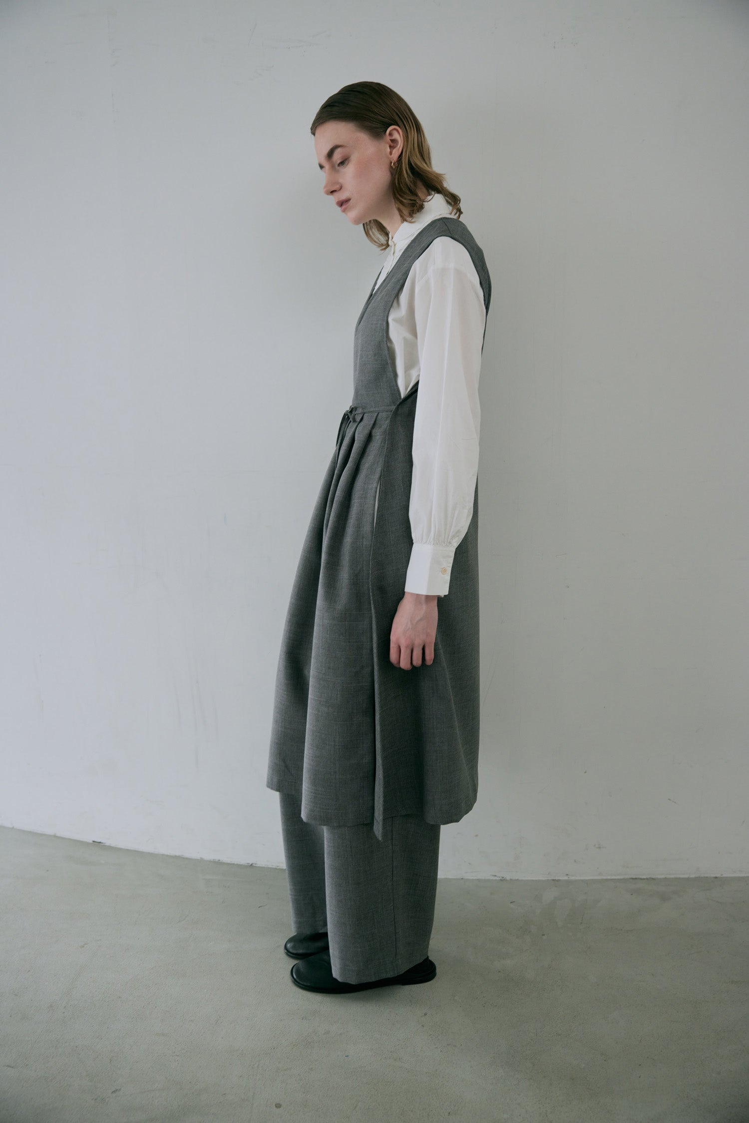 doux bleu ウーリーノ 2WAYベストワンピース DB-2554-052