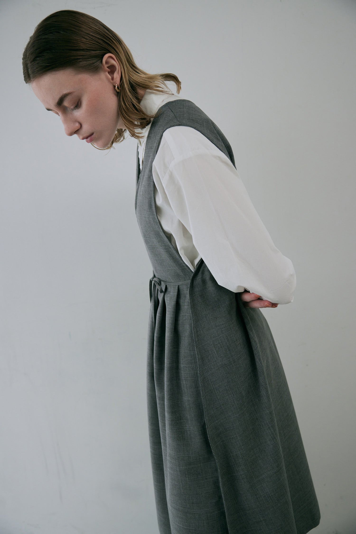 doux bleu ウーリーノ 2WAYベストワンピース DB-2554-052