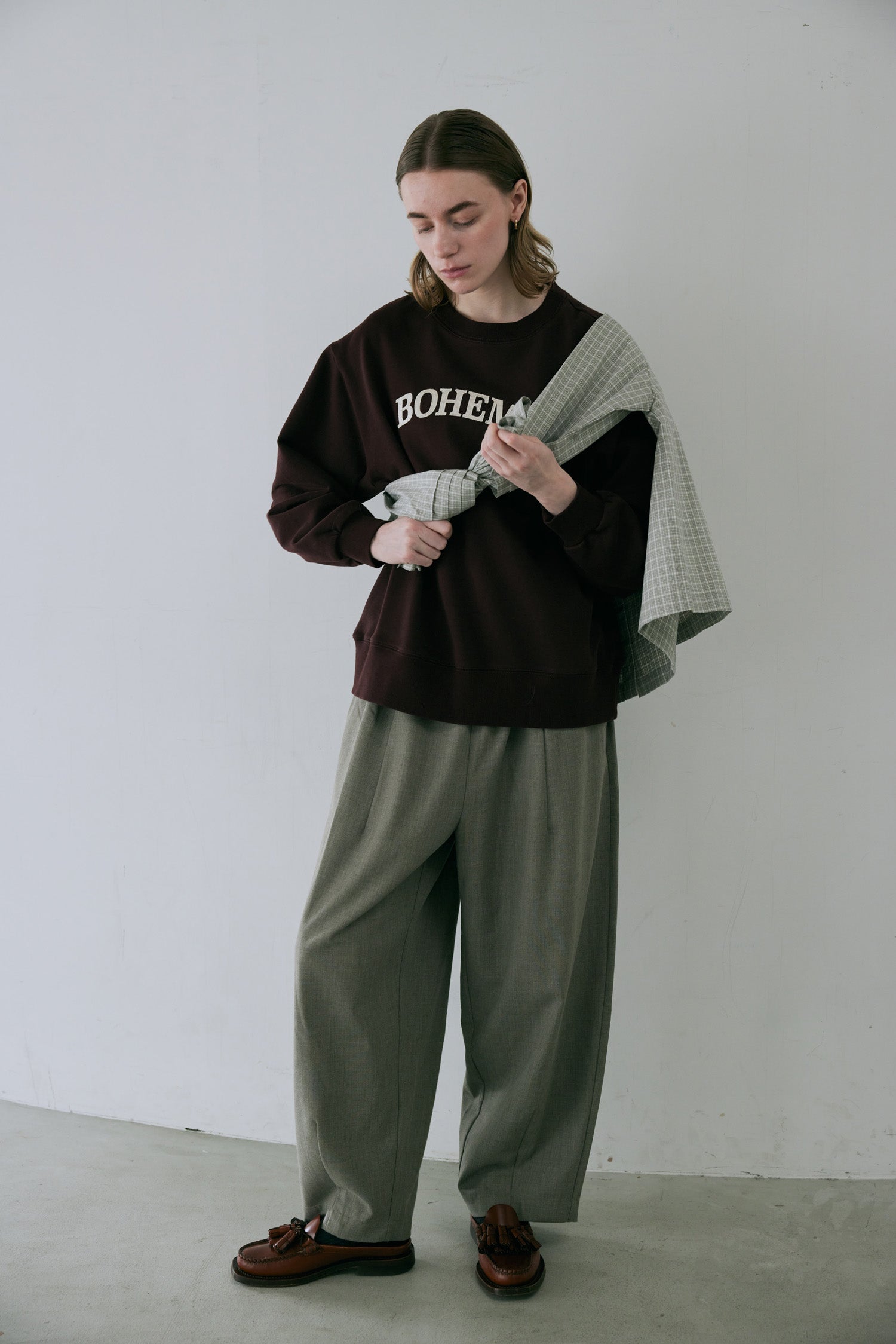 doux bleu BOHEME スウェット DB-2551-043