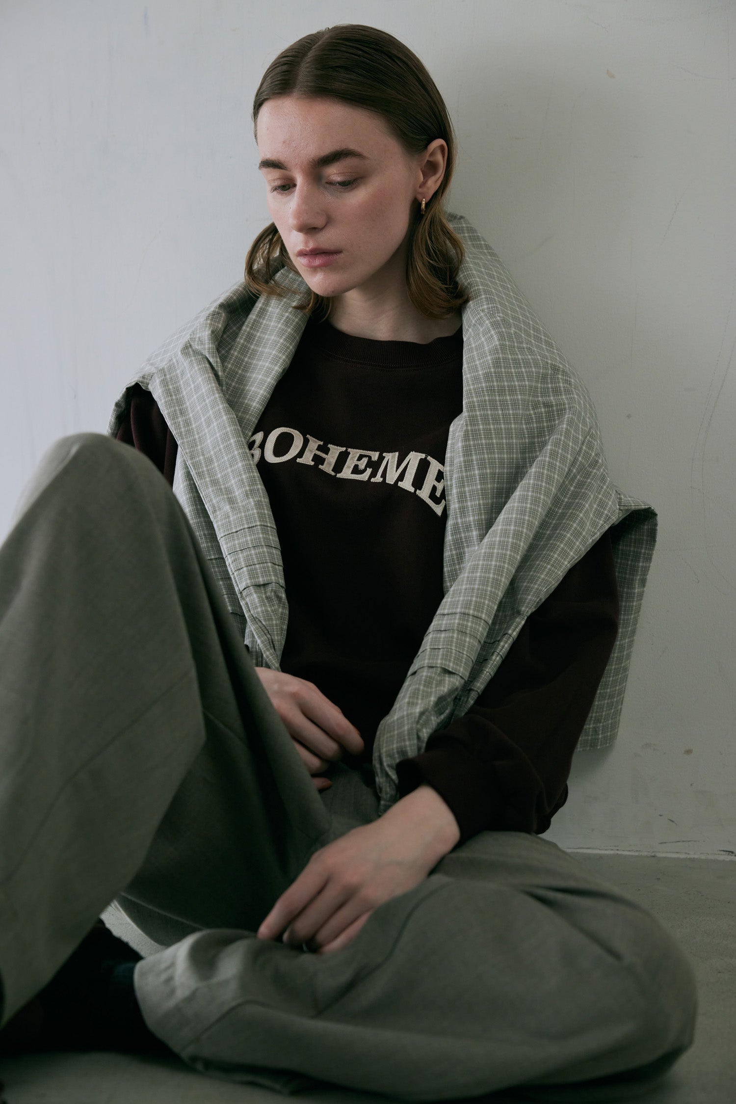 doux bleu BOHEME スウェット DB-2551-043