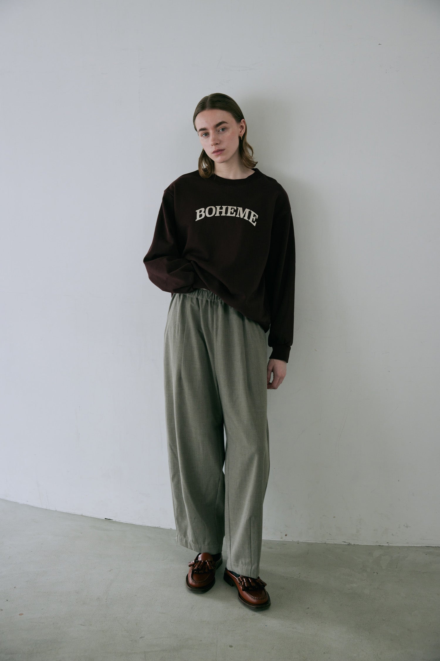 doux bleu BOHEME スウェット DB-2551-043