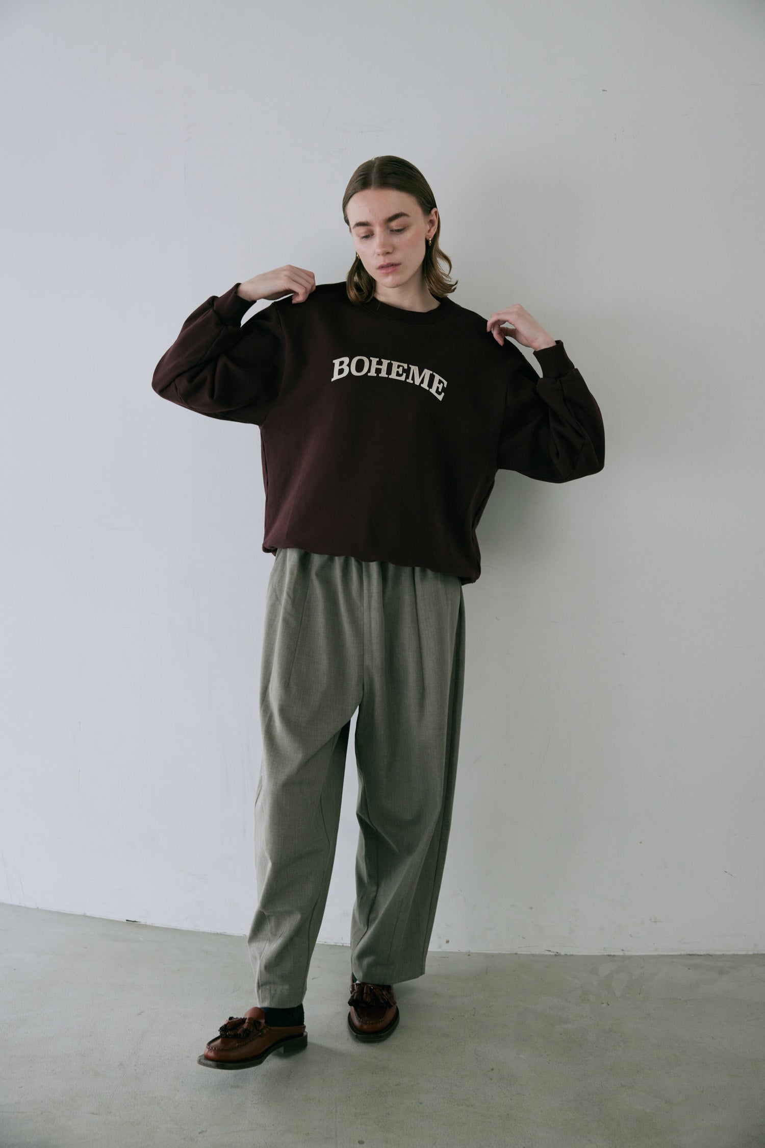 doux bleu BOHEME スウェット DB-2551-043