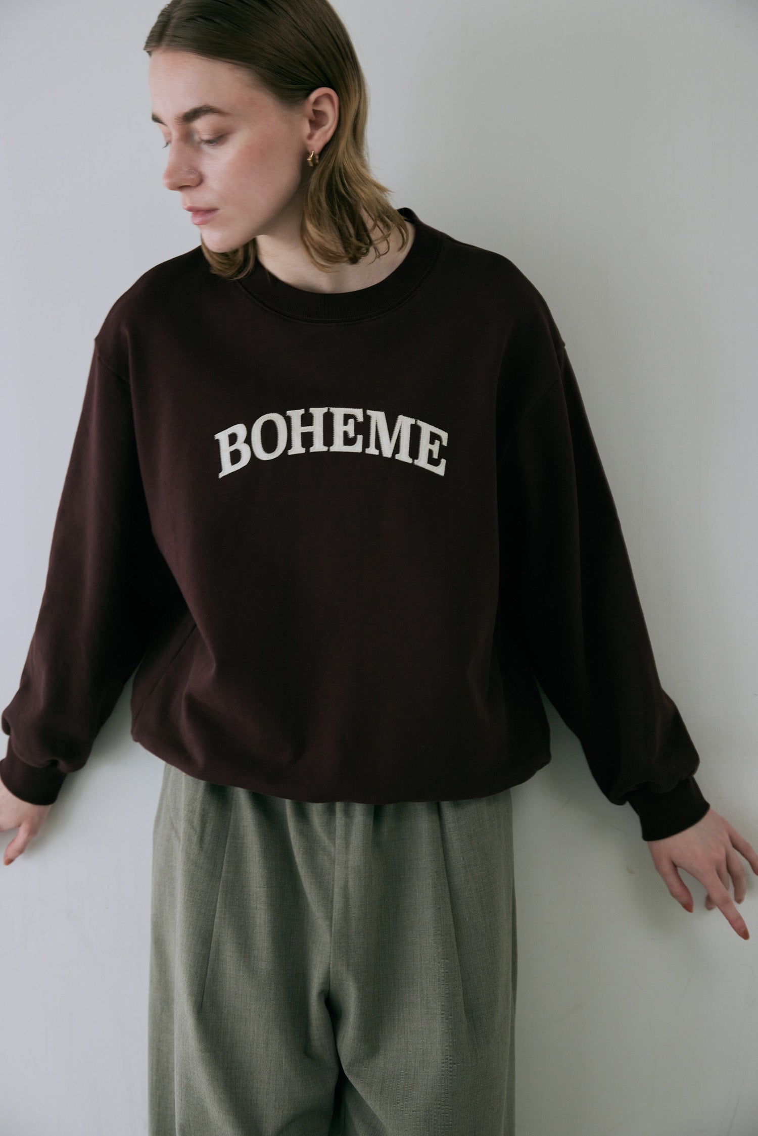doux bleu BOHEME スウェット DB-2551-043