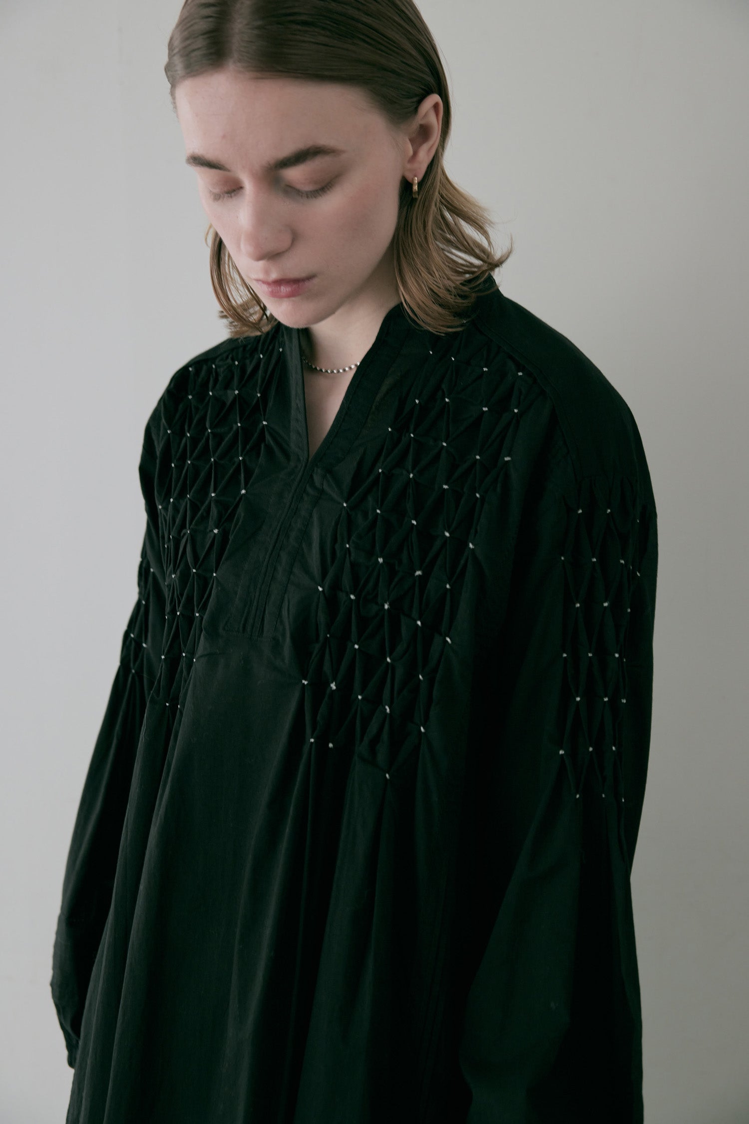 doux bleu スモッキングワンピース DB-2554-051