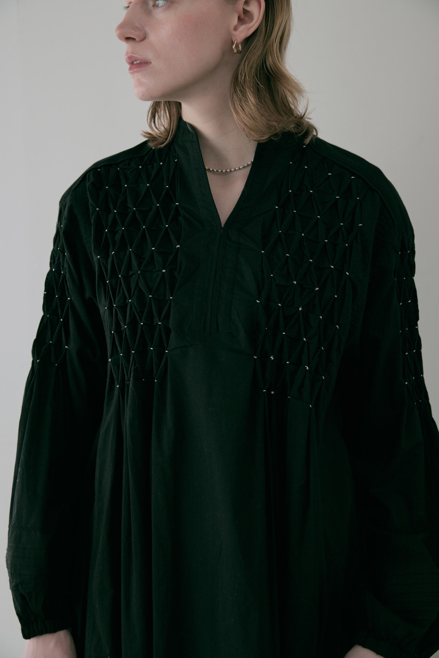 doux bleu スモッキングワンピース DB-2554-051