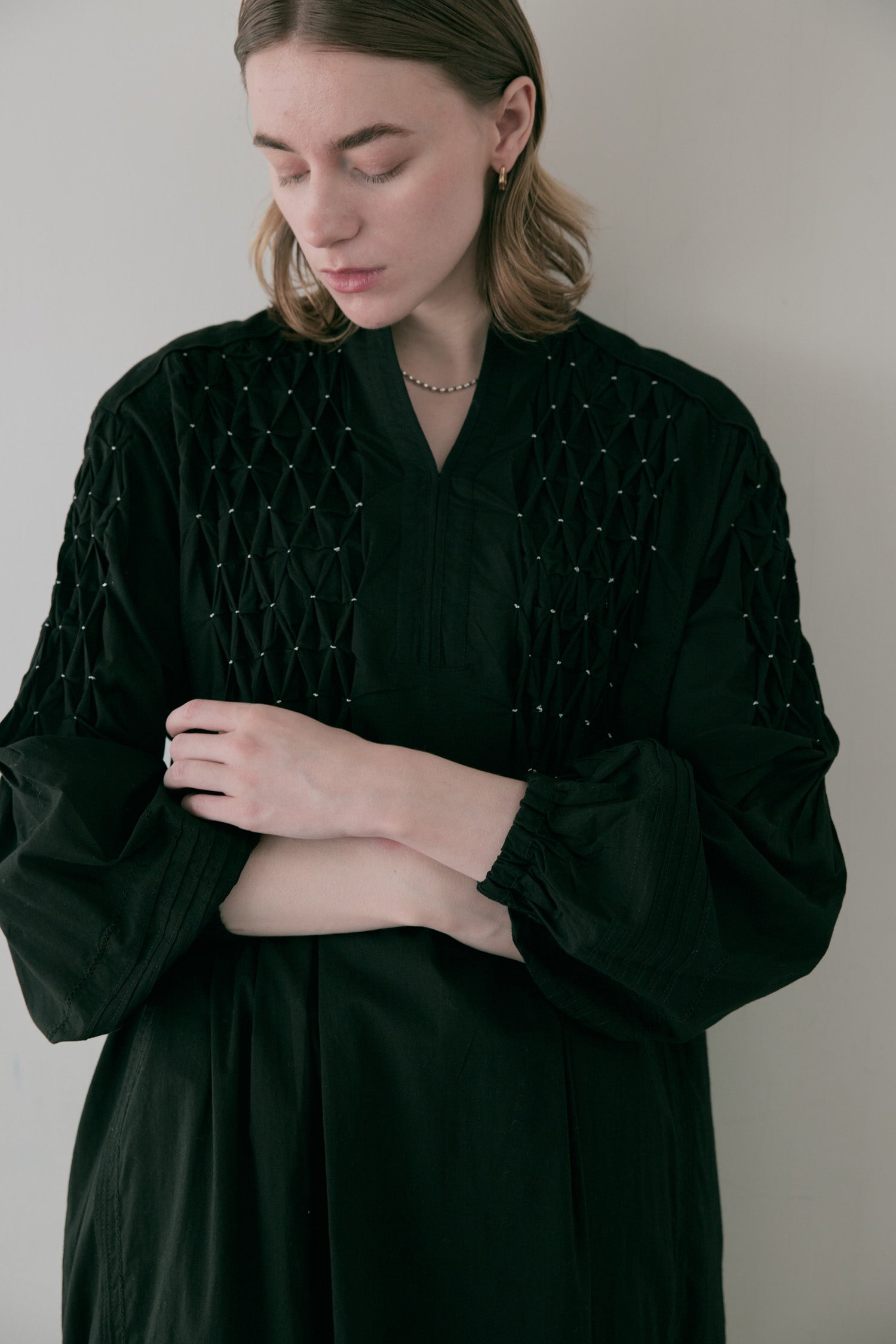 doux bleu スモッキングワンピース DB-2554-051