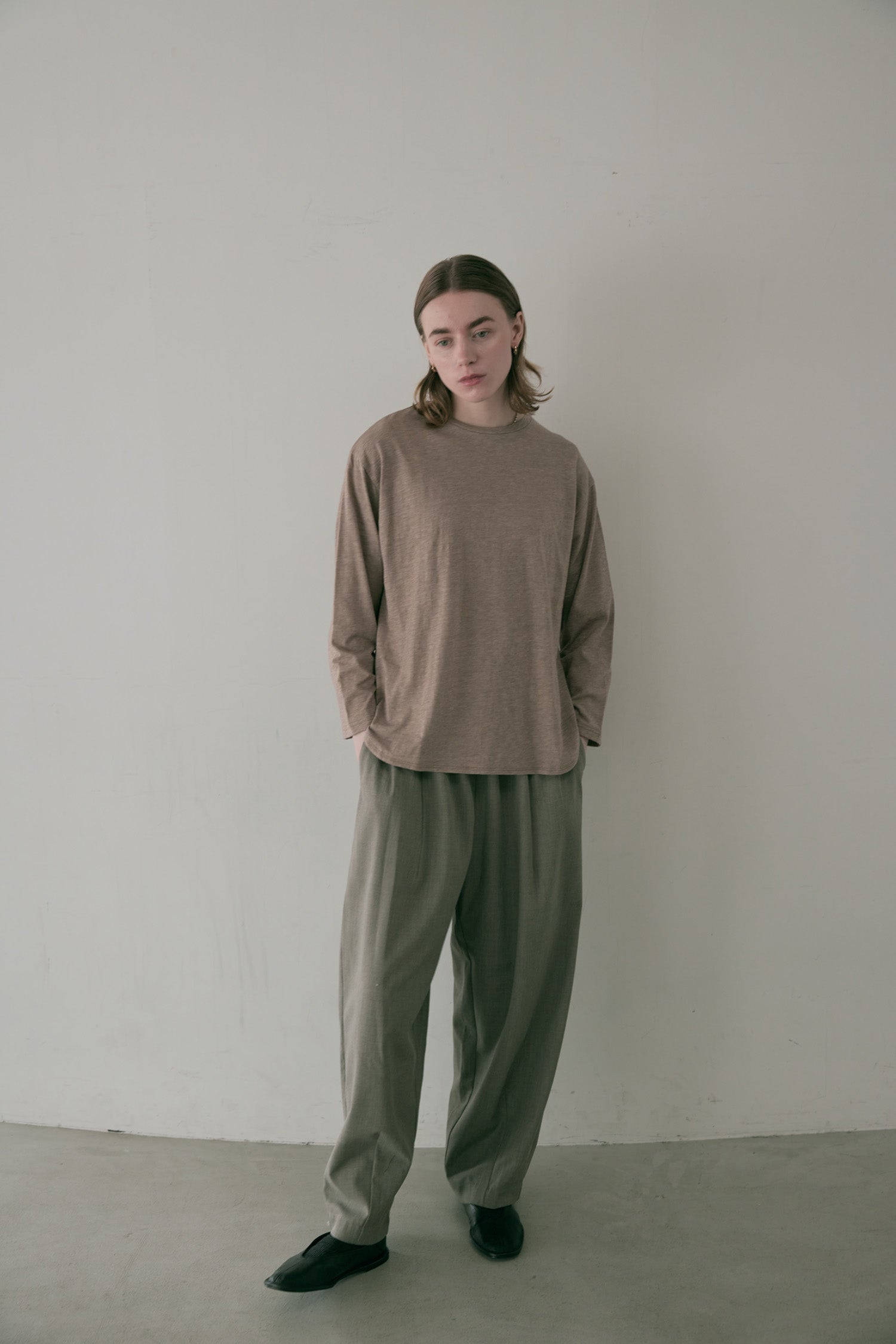 doux bleu マーブルヴィンテージプルオーバー DB-2551-041