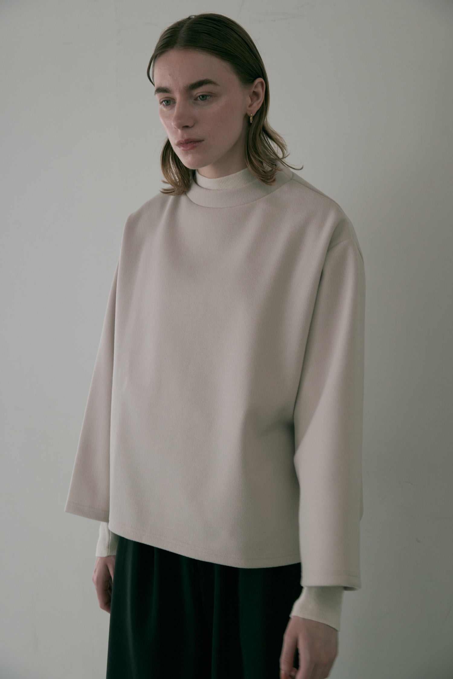 doux bleu Wジャージープルオーバー DB-2551-057