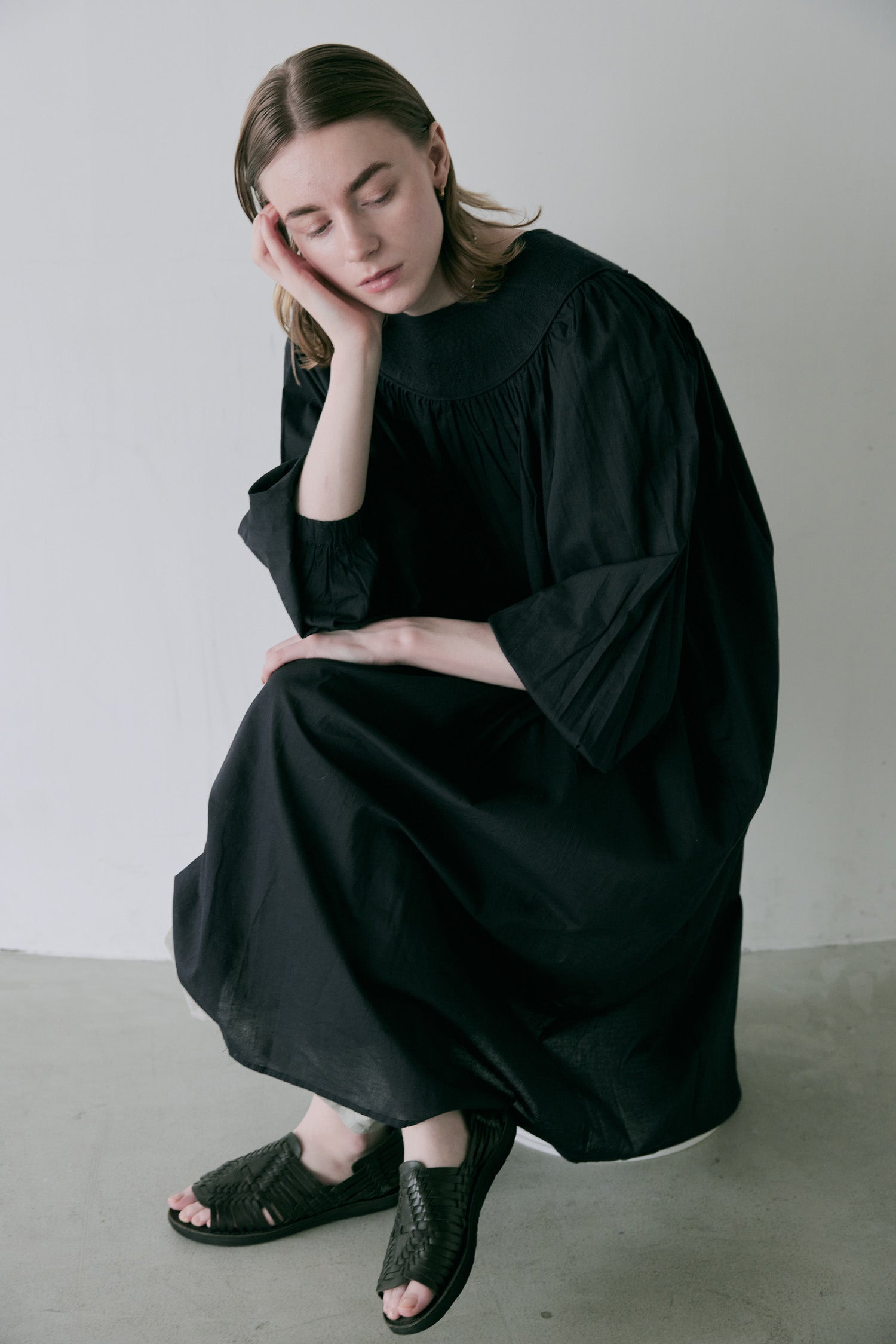 doux bleu キルトヨーク2WAYワンピース DB-2534-084