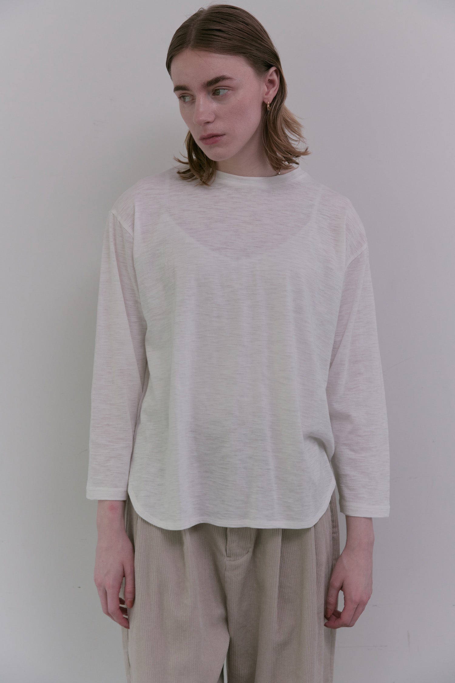 doux bleu マーブルヴィンテージプルオーバー DB-2551-041