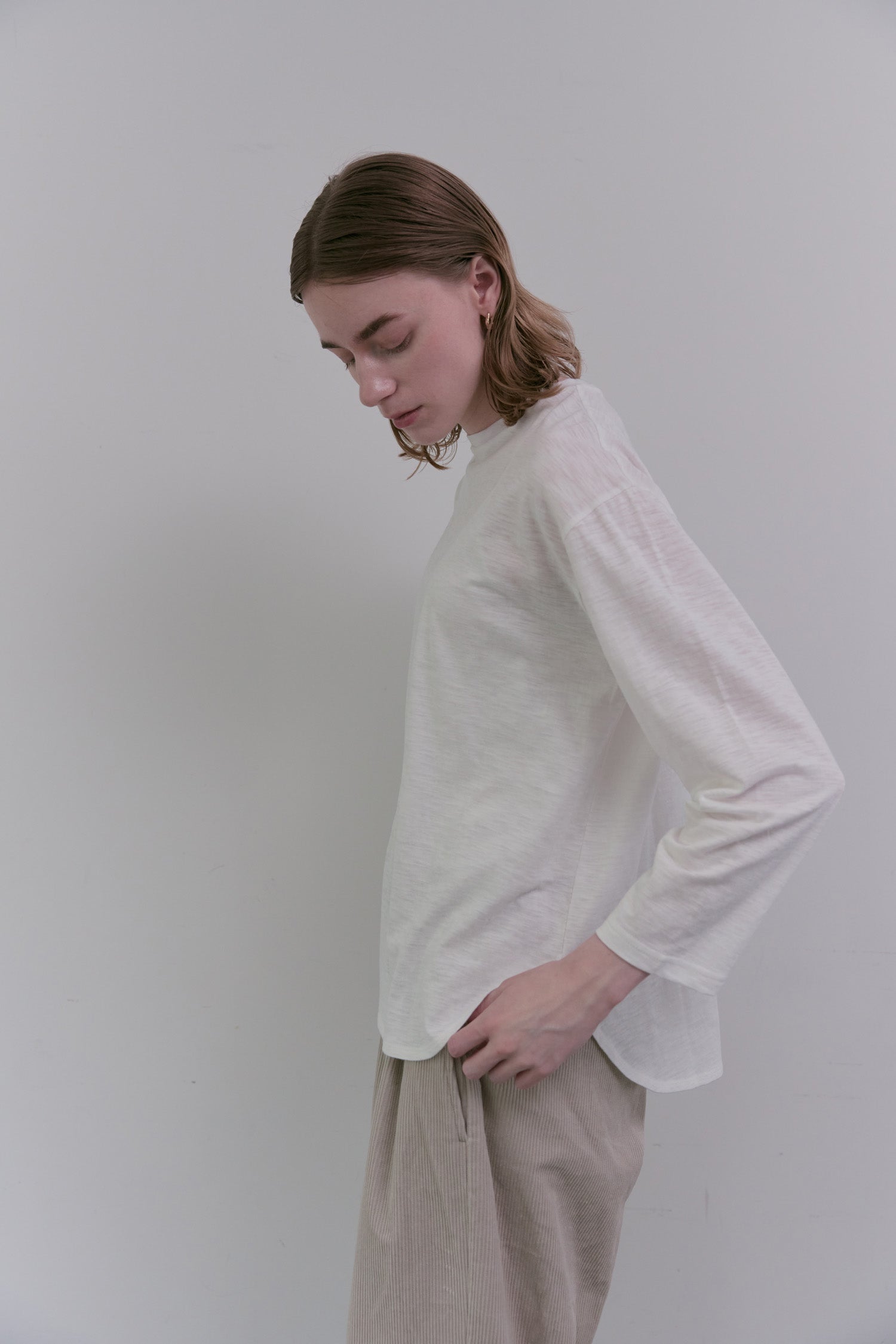 doux bleu マーブルヴィンテージプルオーバー DB-2551-041