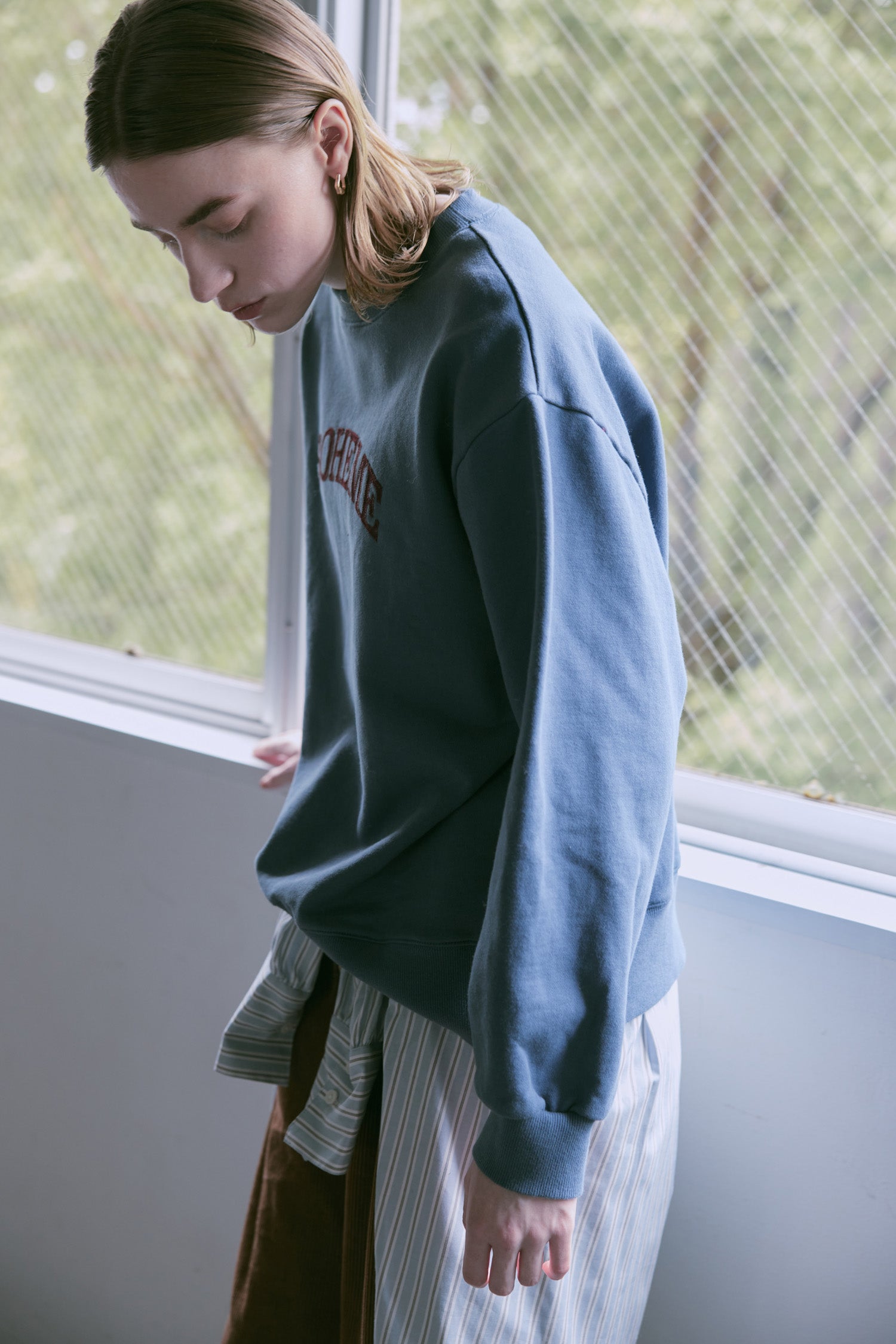 doux bleu BOHEME スウェット DB-2551-043