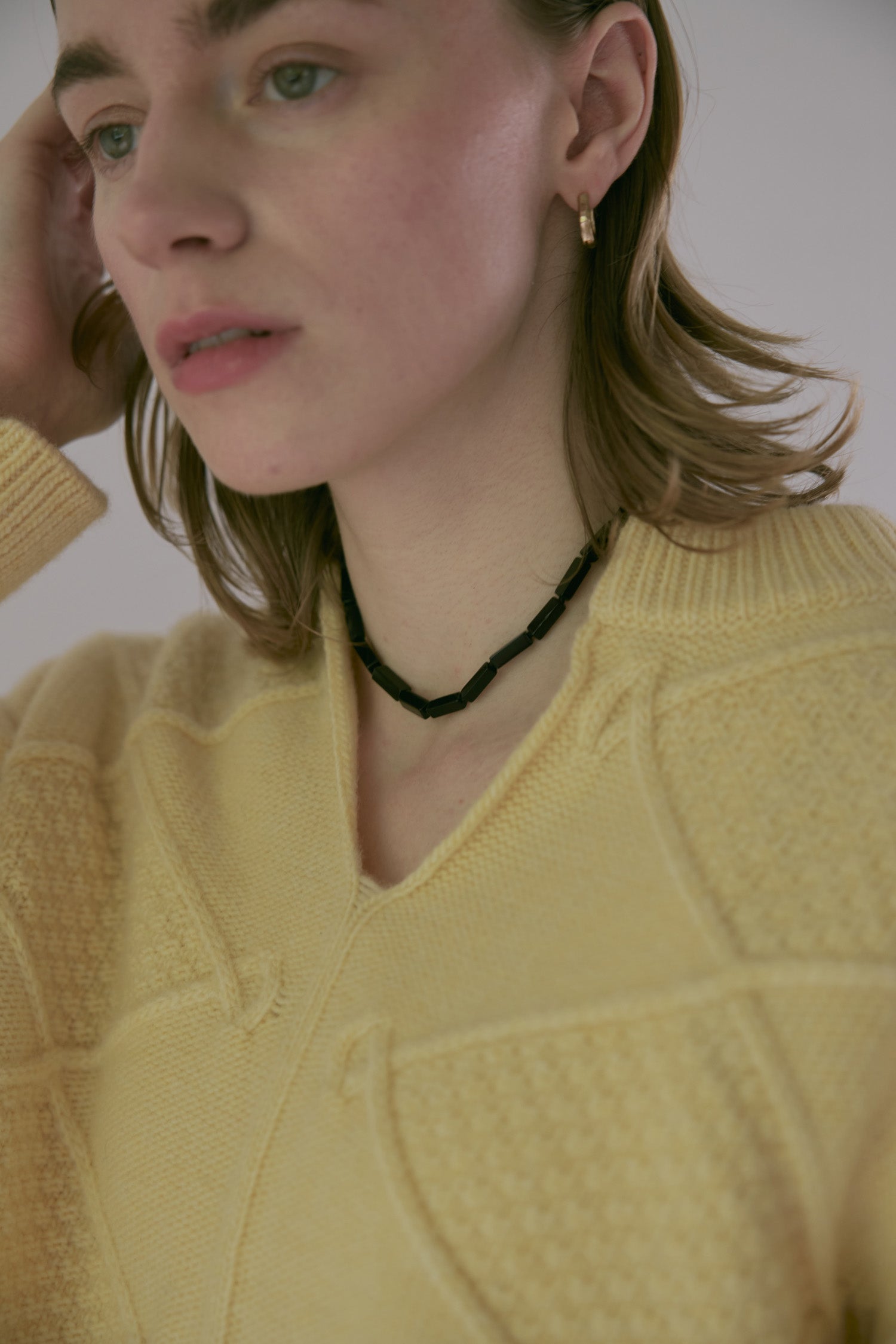 doux bleu スキッパー アランニット DB-2552-059