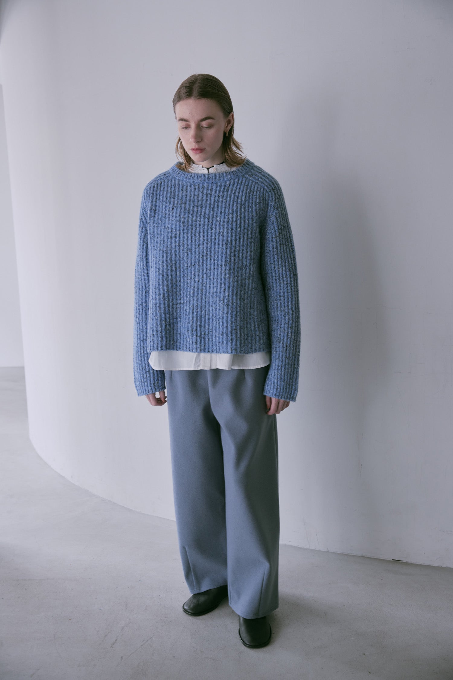 doux bleu Wジャージーパンツ DB-2555-058