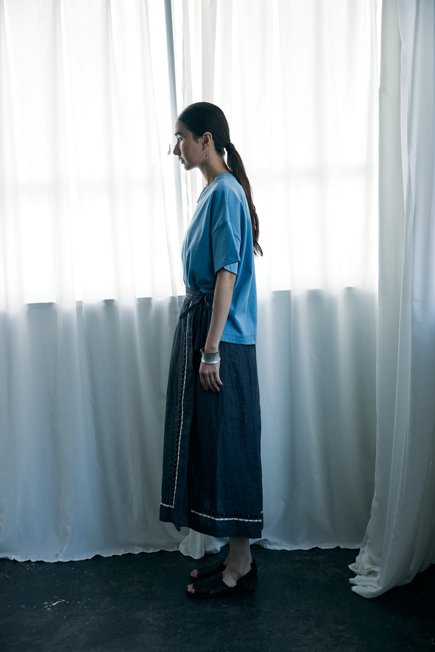 doux bleu アメリカンドライ ワイドTシャツ DB-2521-043