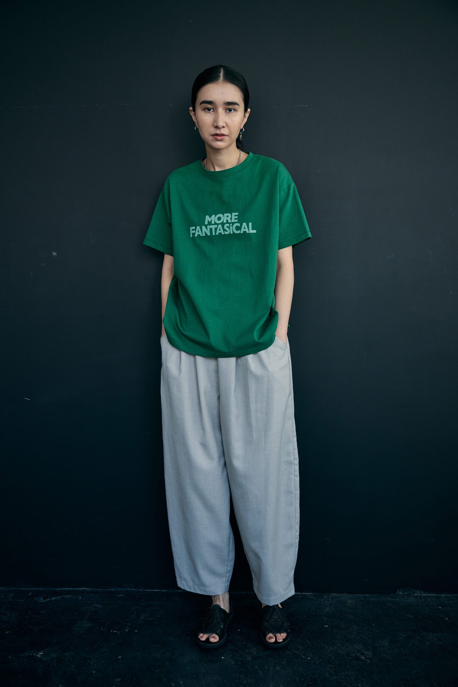doux bleu アメリカンドライ プリントTシャツ DB-2521-042