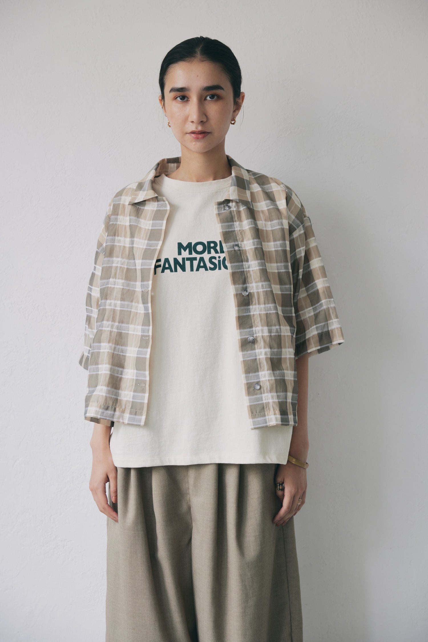 doux bleu アメリカンドライ プリントTシャツ DB-2521-042