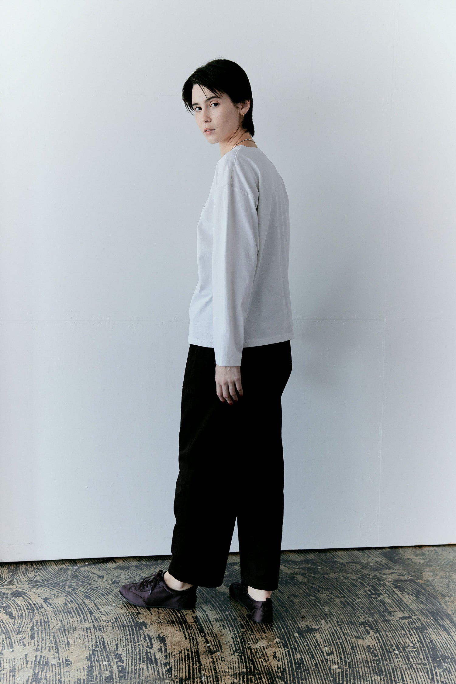 doux bleu C/Rツイル ベイカーパンツ DB-2615-025