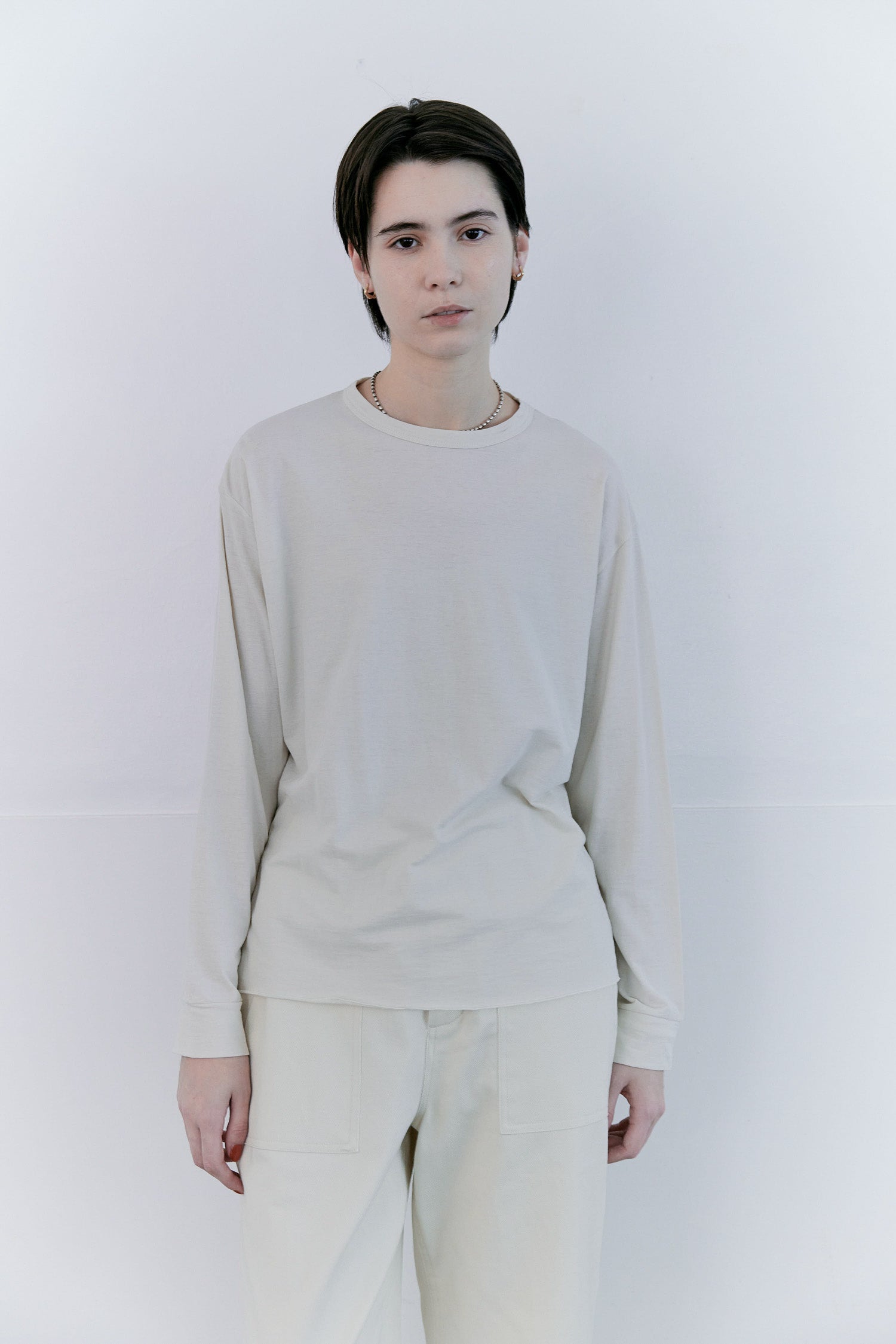 doux bleu シアークルーネックカットソー DB-2611-034