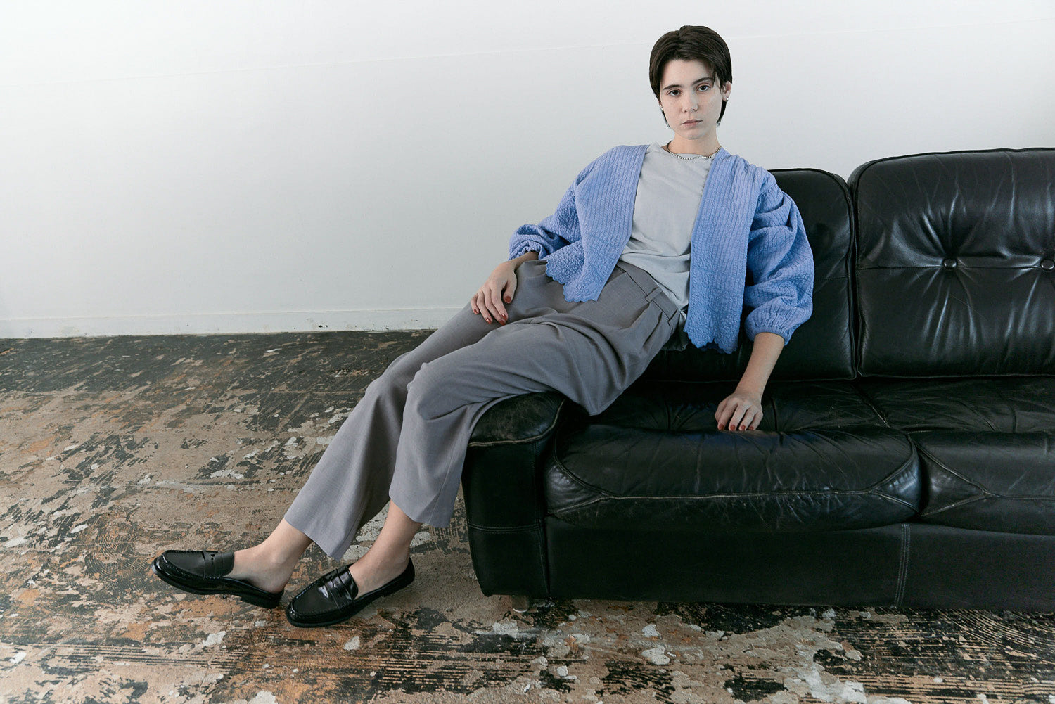 doux bleu Boutis Stitch ショートボレロ DB-2617-032