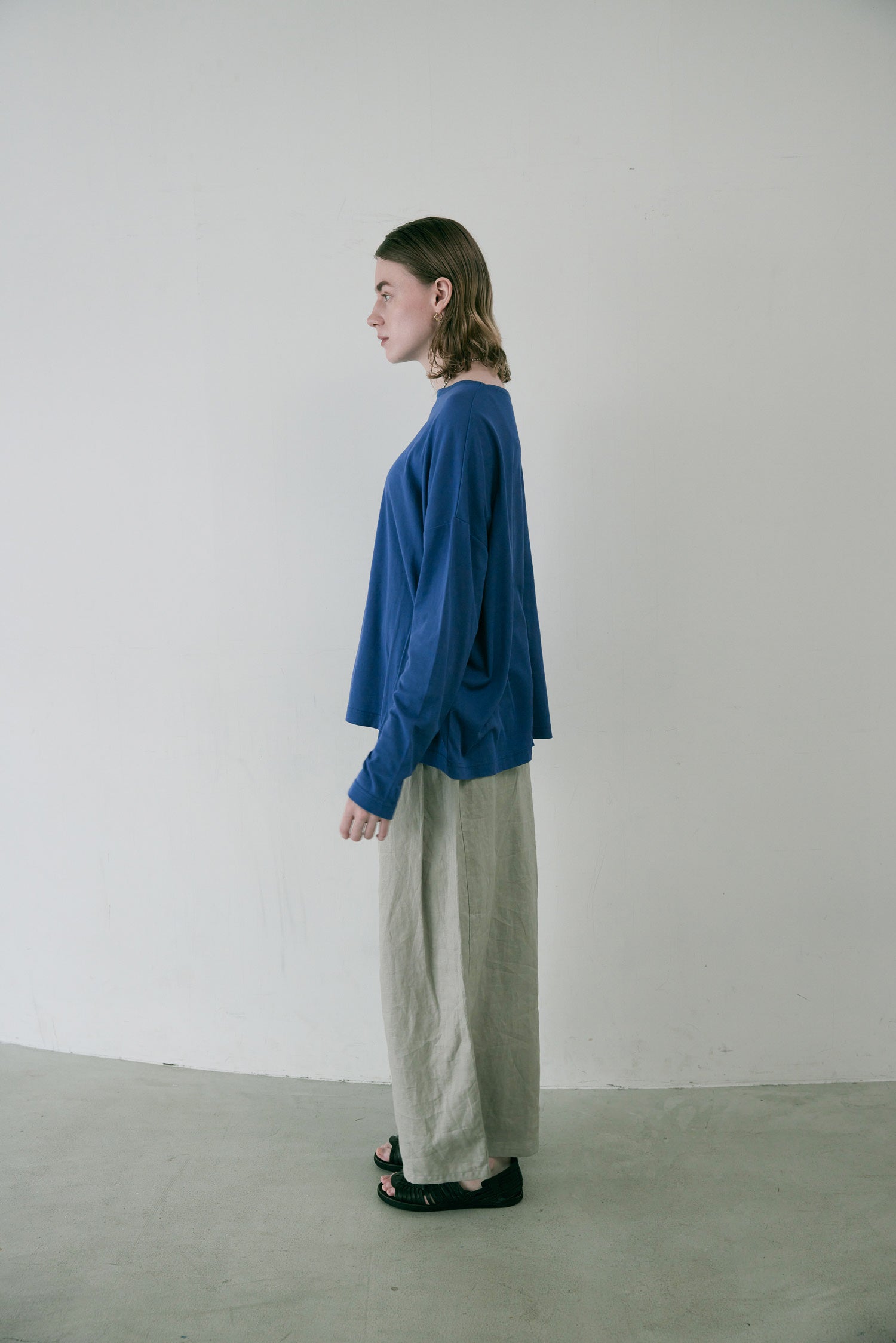 doux bleu HTフライス ワイドプルオーバー DB-2531-080