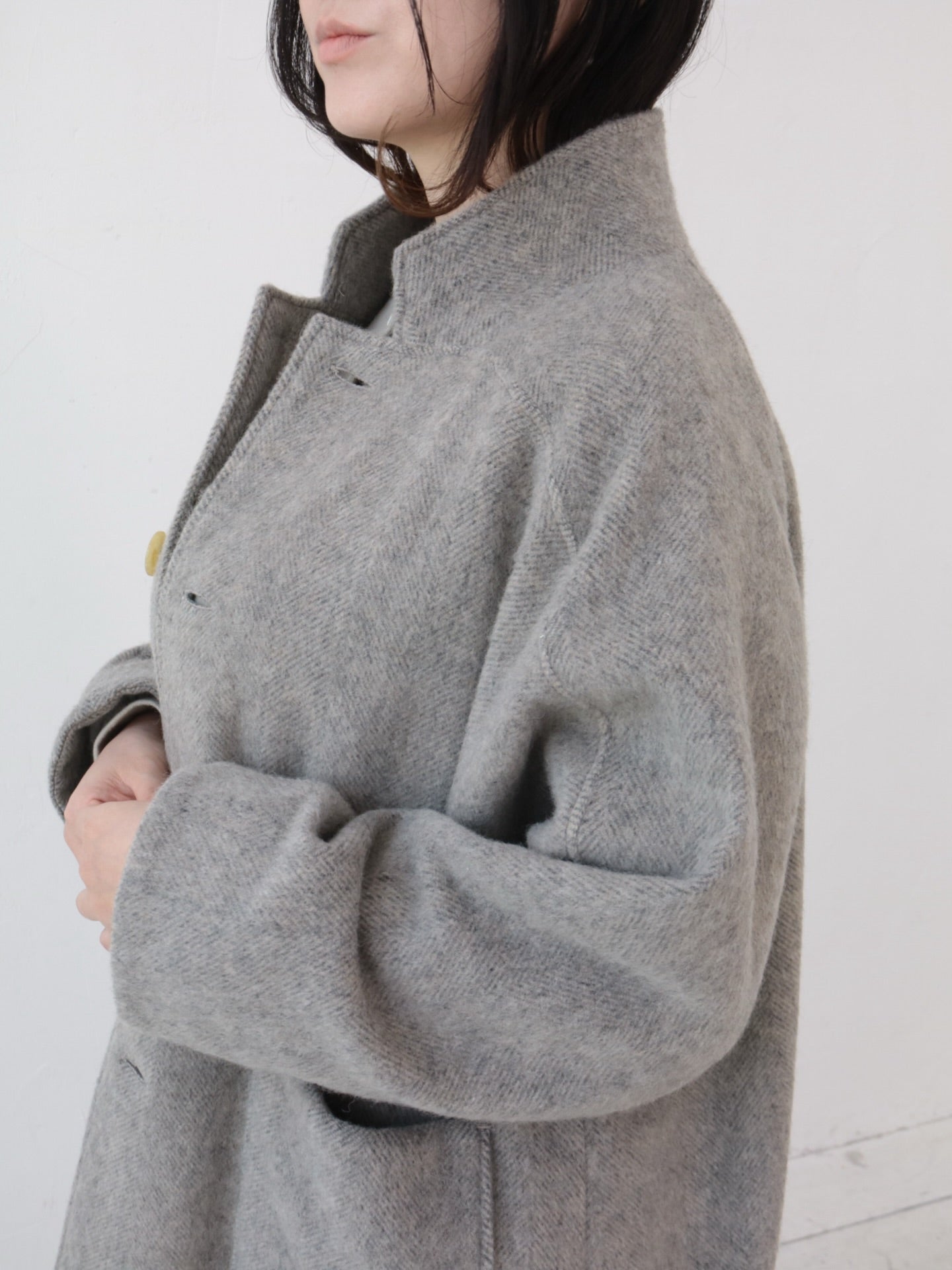 YARRA エコウールデザインスタンドコート YR-1557-275