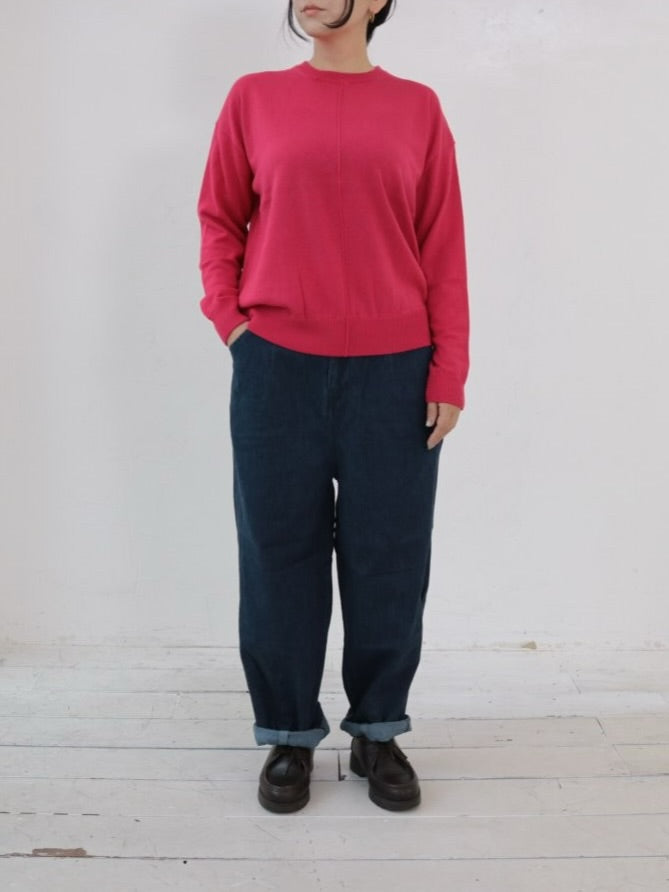 YARRA 柔らかメリノアウトリンキングニット YR-1552-247