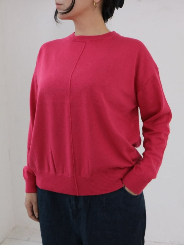 YARRA 柔らかメリノアウトリンキングニット YR-1552-247