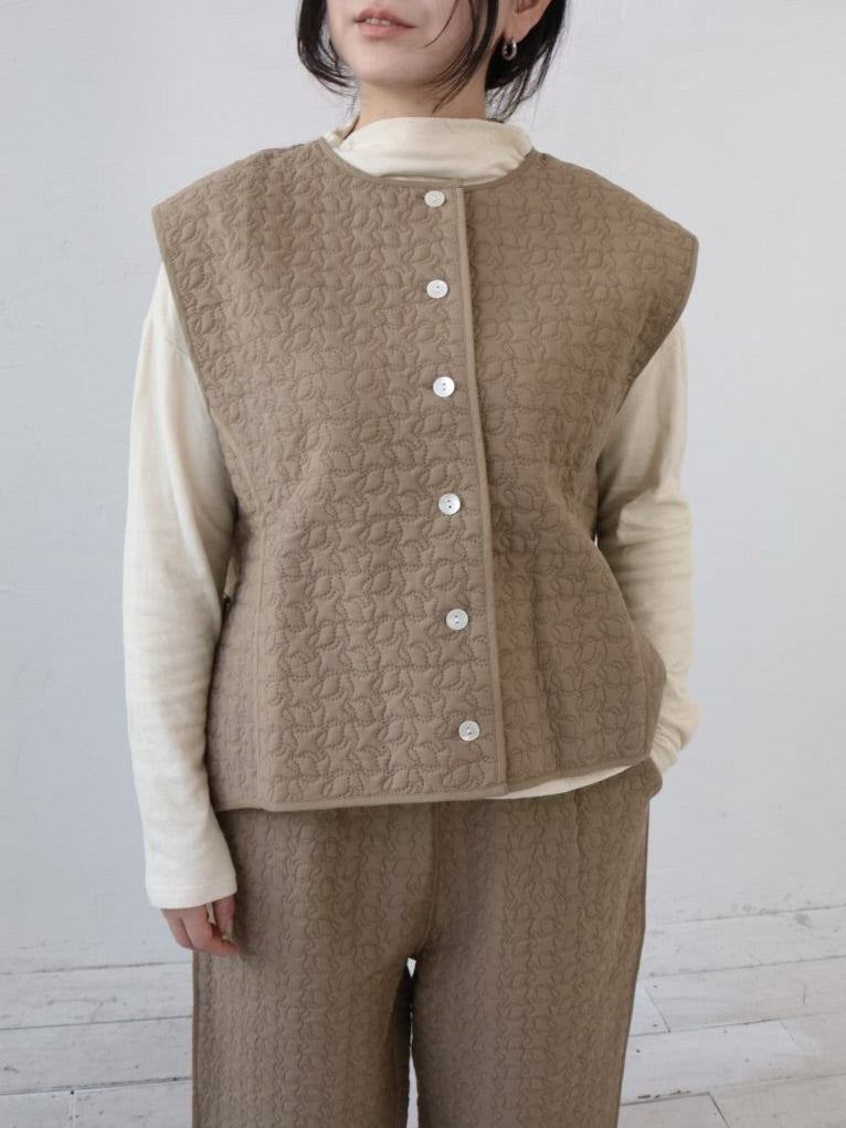 YARRA INDIAキルティングベスト YR-1558-270