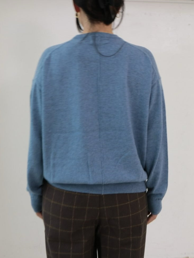 YARRA 柔らかメリノアウトリンキングニット YR-1552-247