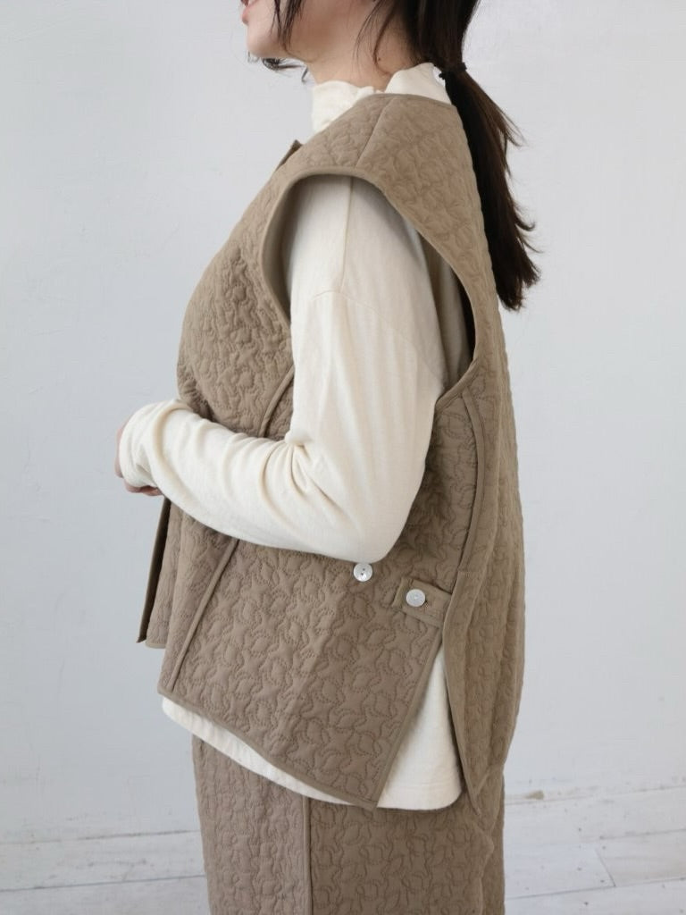 YARRA INDIAキルティングベスト YR-1558-270