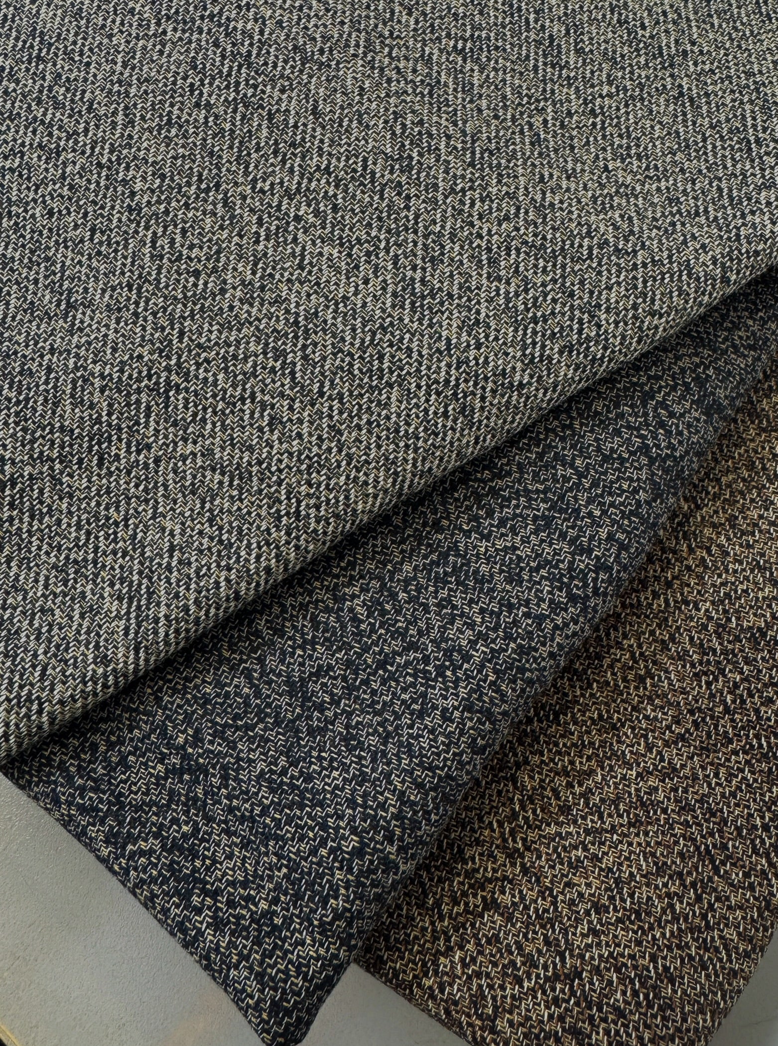 YARRA 三つ杢ツイルストレートパンツ YR-1555-252