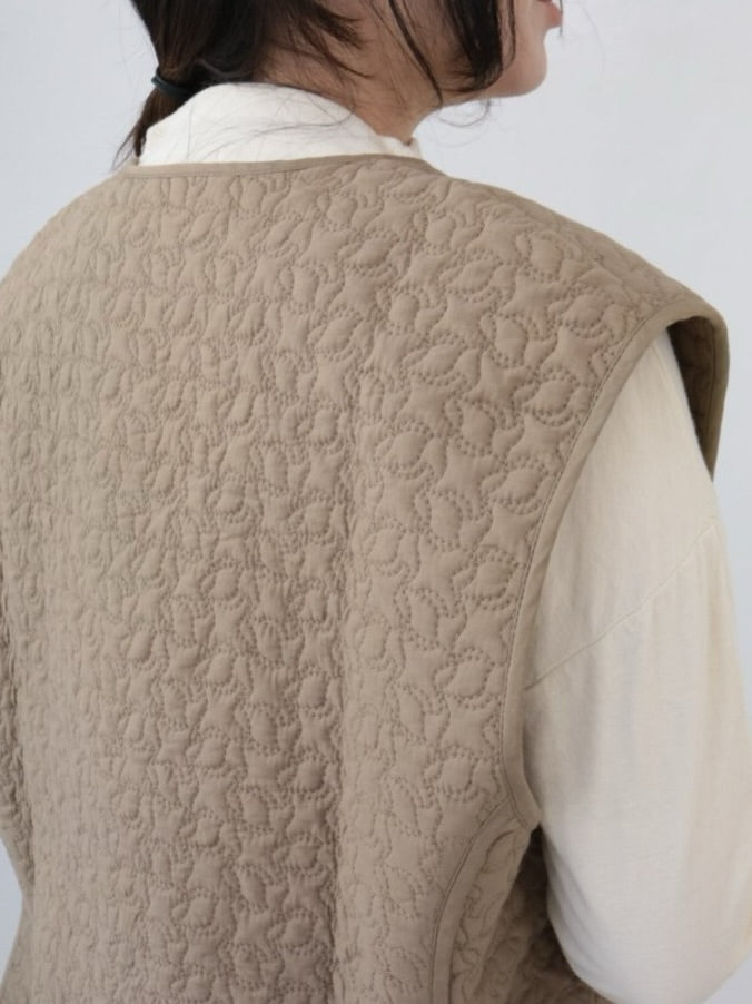 YARRA INDIAキルティングベスト YR-1558-270