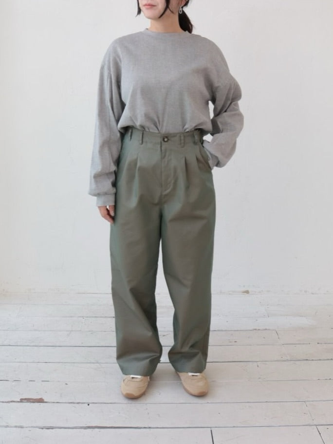 YARRA NEU BIWACOTTONボリューム長袖Tシャツ NU-5611-402